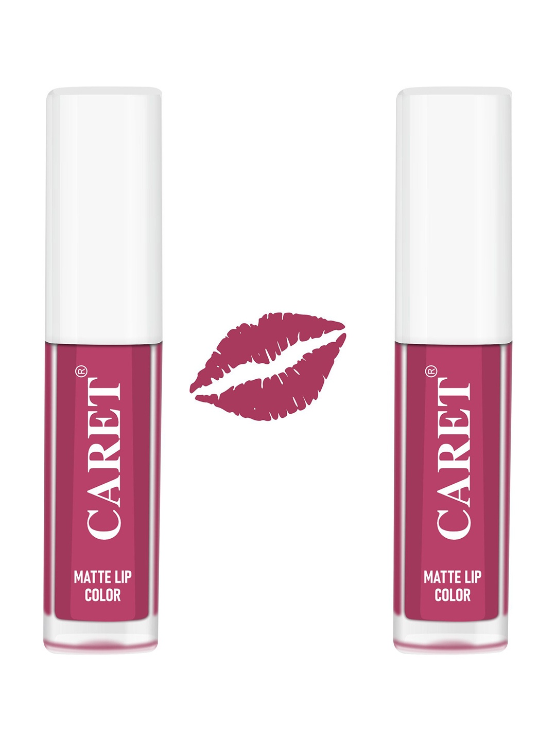 CARET ORGANIC Set Of 2 Transfer Proof Mini Liquid Matte Lipstick -2ml Each - Punch Pink
CARET ORGANIC Set Of 2 Transfer Proof Mini Liquid Matte Lipstick -2ml Each - Punch Pink