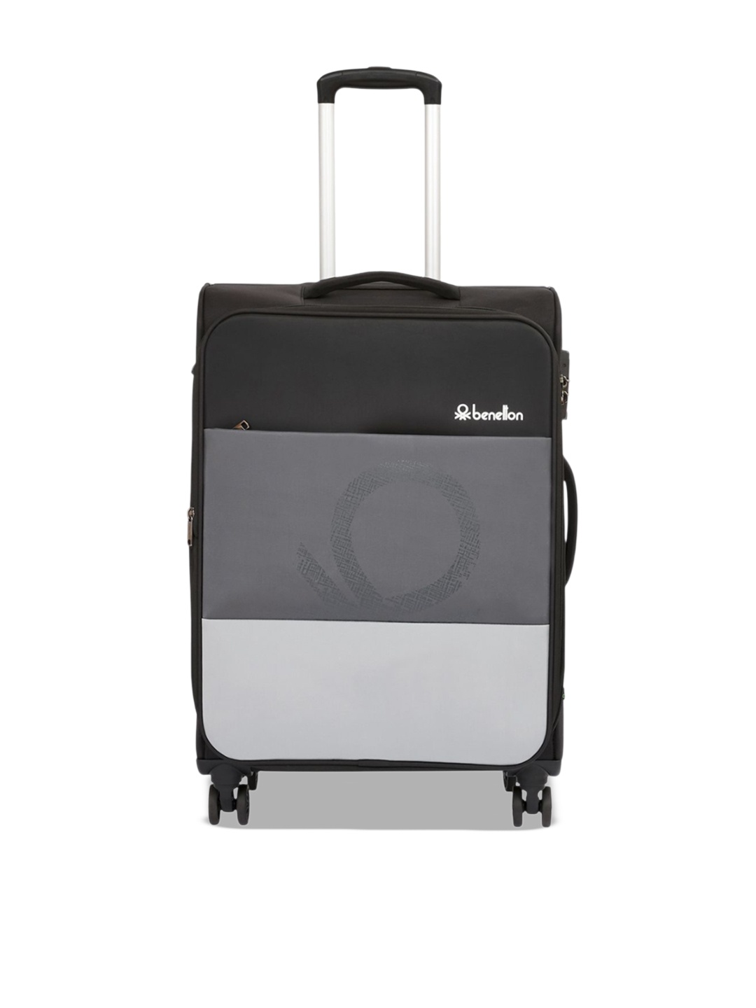 United Colors of Benetton Archimedes Plus Printed Soft-Sided Medium Trolley Bag, Black
United Colors of Benetton Archimedes Plus Printed Soft-Sided Medium Trolley Bag, Black