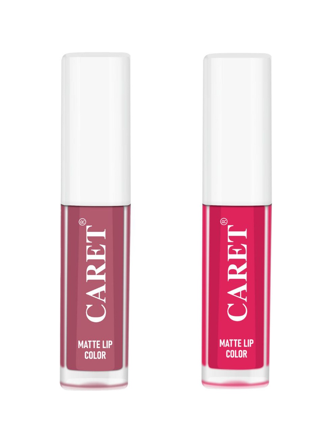 CARET ORGANIC Set Of 2 Super-Pigmented Quick Dry Liquid Matte Lipsticks -4 ml -Shade 2 - 4, Pink
CARET ORGANIC Set Of 2 Super-Pigmented Quick Dry Liquid Matte Lipsticks -4 ml -Shade 2 - 4, Pink