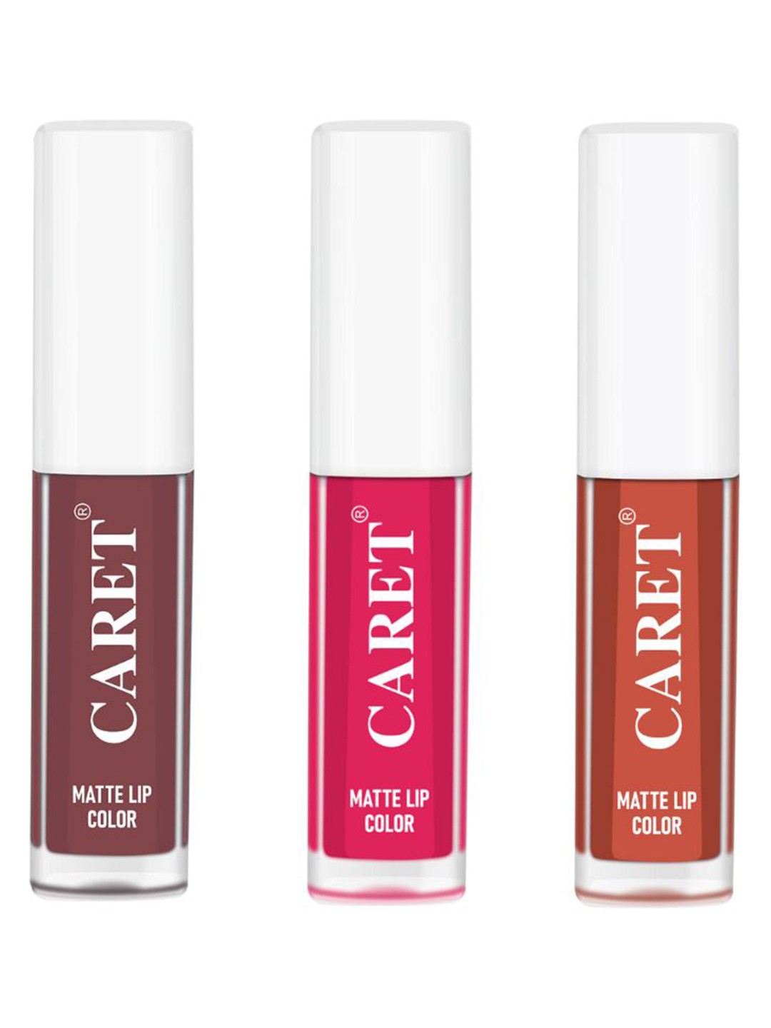 CARET ORGANIC Set Of 3 Super-Pigmented Liquid Matte Lipsticks - 2 ml Each - 1 - 4 6, Brown
CARET ORGANIC Set Of 3 Super-Pigmented Liquid Matte Lipsticks - 2 ml Each - 1 - 4 6, Brown