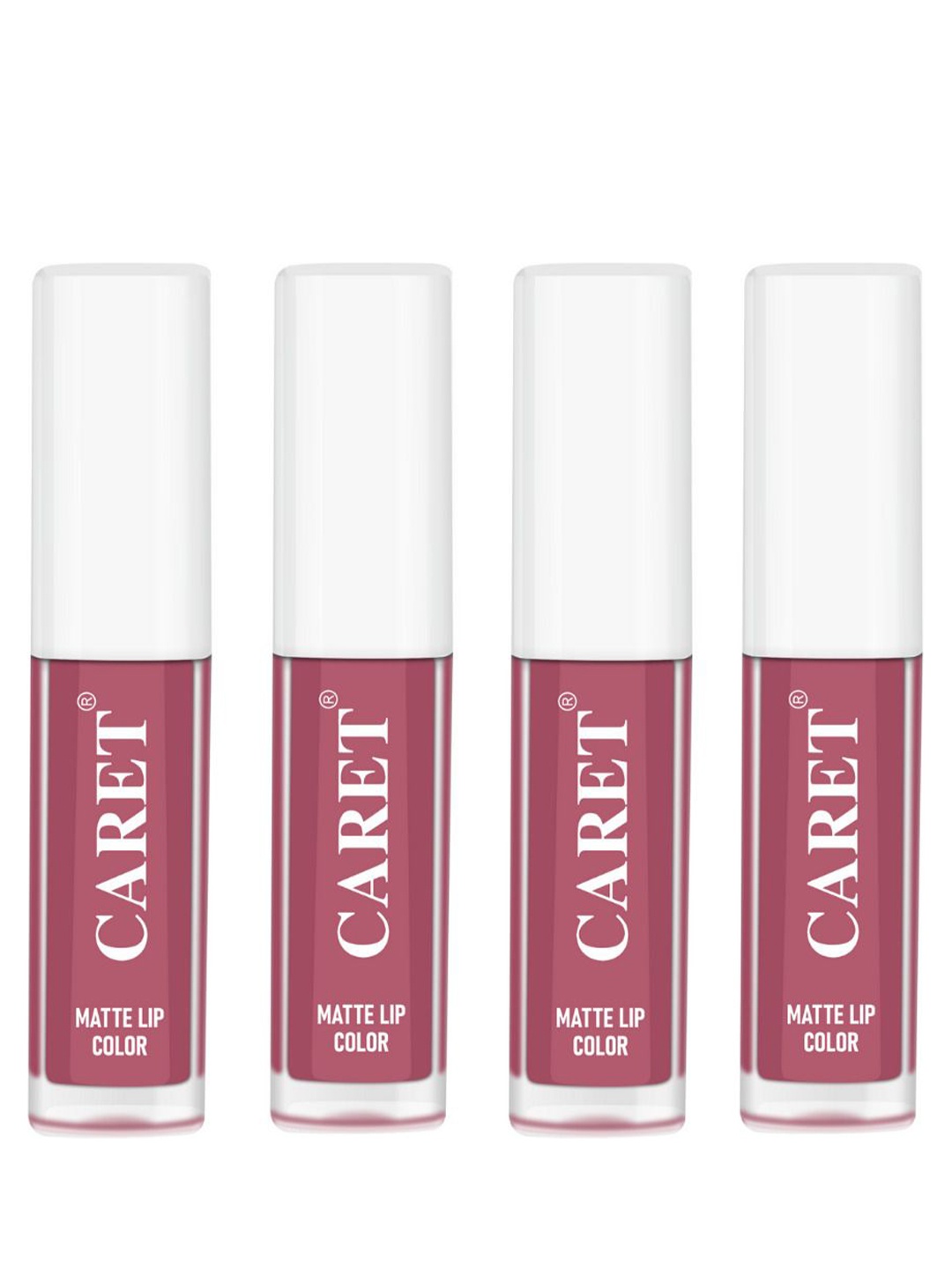 CARET ORGANIC Set Of 4 Super-Pigmented Quick Dry Liquid Matte Lipsticks - 8 ml - Nude 4
CARET ORGANIC Set Of 4 Super-Pigmented Quick Dry Liquid Matte Lipsticks - 8 ml - Nude 4