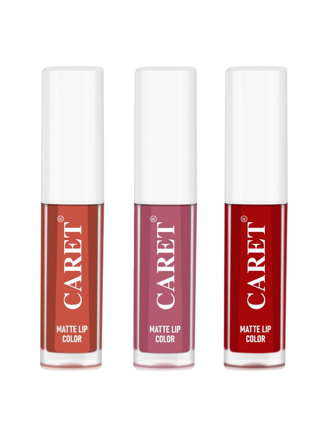 CARET ORGANIC Set Of 3 Super-Pigmented Liquid Matte Lipsticks - 6 ml - 6 - 2 - 3, Red
CARET ORGANIC Set Of 3 Super-Pigmented Liquid Matte Lipsticks - 6 ml - 6 - 2 - 3, Red