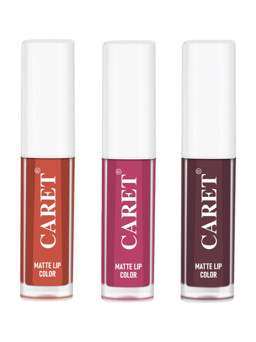 CARET ORGANIC Set Of 3 Super-Pigmented Liquid Matte Lipsticks - 2 ml Each - Shade 6 - 8 -7, Pink
CARET ORGANIC Set Of 3 Super-Pigmented Liquid Matte Lipsticks - 2 ml Each - Shade 6 - 8 -7, Pink