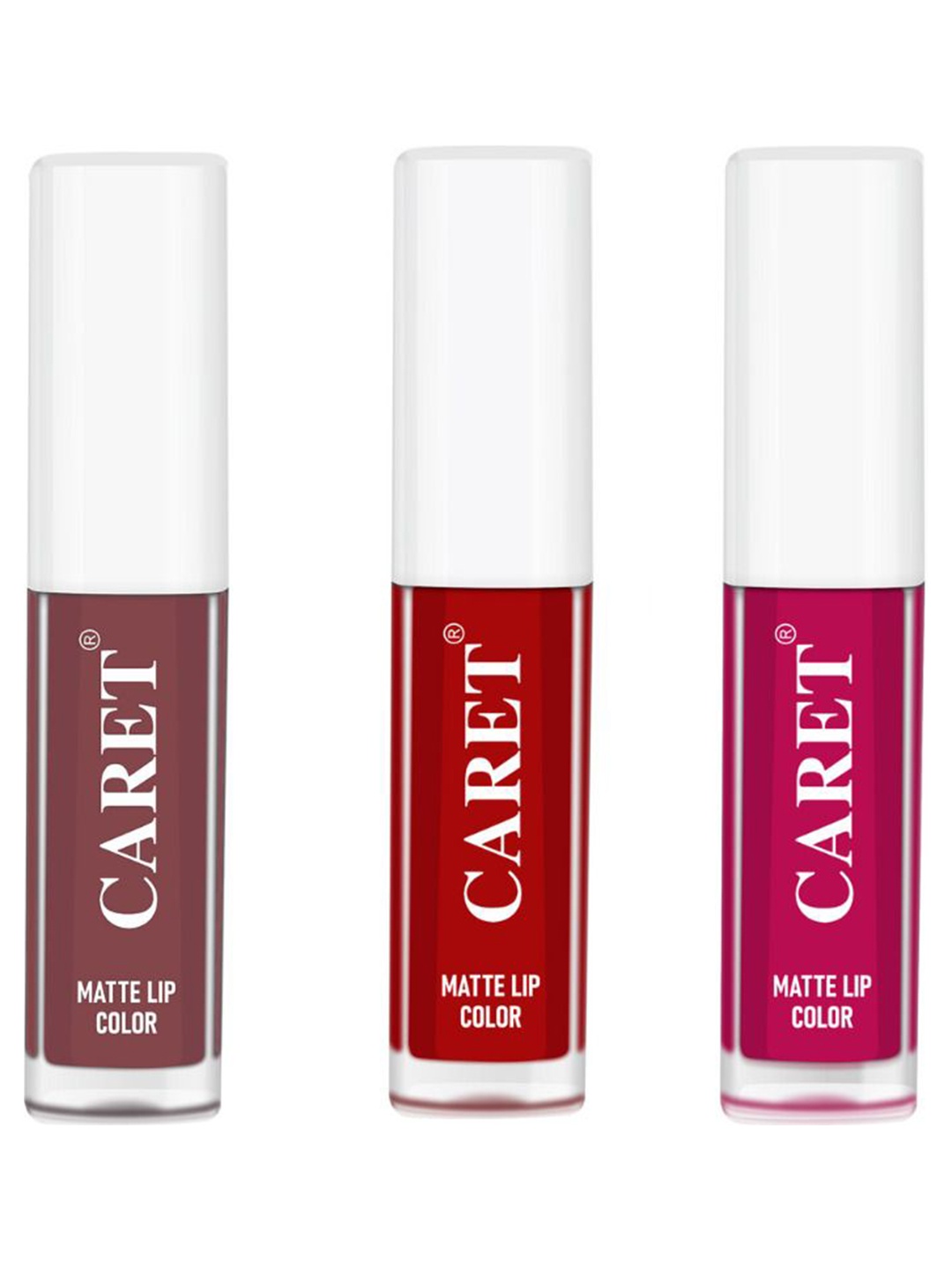CARET ORGANIC Set Of 3 Super-Pigmented Liquid Matte Lipsticks - 6 ml - 1 - 3 - 5, Red
CARET ORGANIC Set Of 3 Super-Pigmented Liquid Matte Lipsticks - 6 ml - 1 - 3 - 5, Red