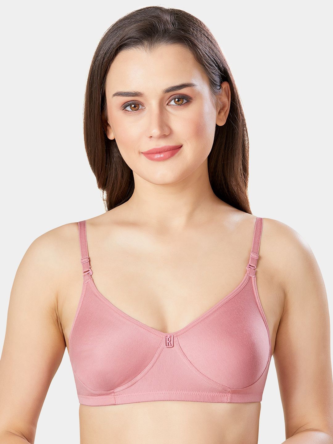 Trylo Teen 16 Non-Padded Non-Wired Hosiery Cotton Fabric Full Coverage Bra, Rose gold
Trylo Teen 16 Non-Padded Non-Wired Hosiery Cotton Fabric Full Coverage Bra, Rose gold