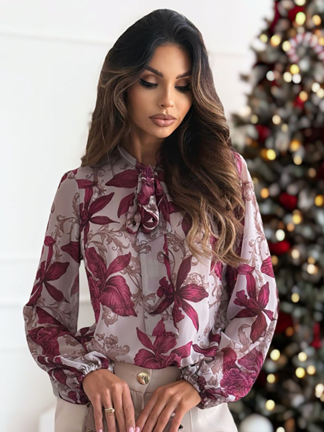 StyleCast x Revolte Women Regular Fit Spread Collar Floral Printed Casual Shirt, Off white
StyleCast x Revolte Women Regular Fit Spread Collar Floral Printed Casual Shirt, Off white