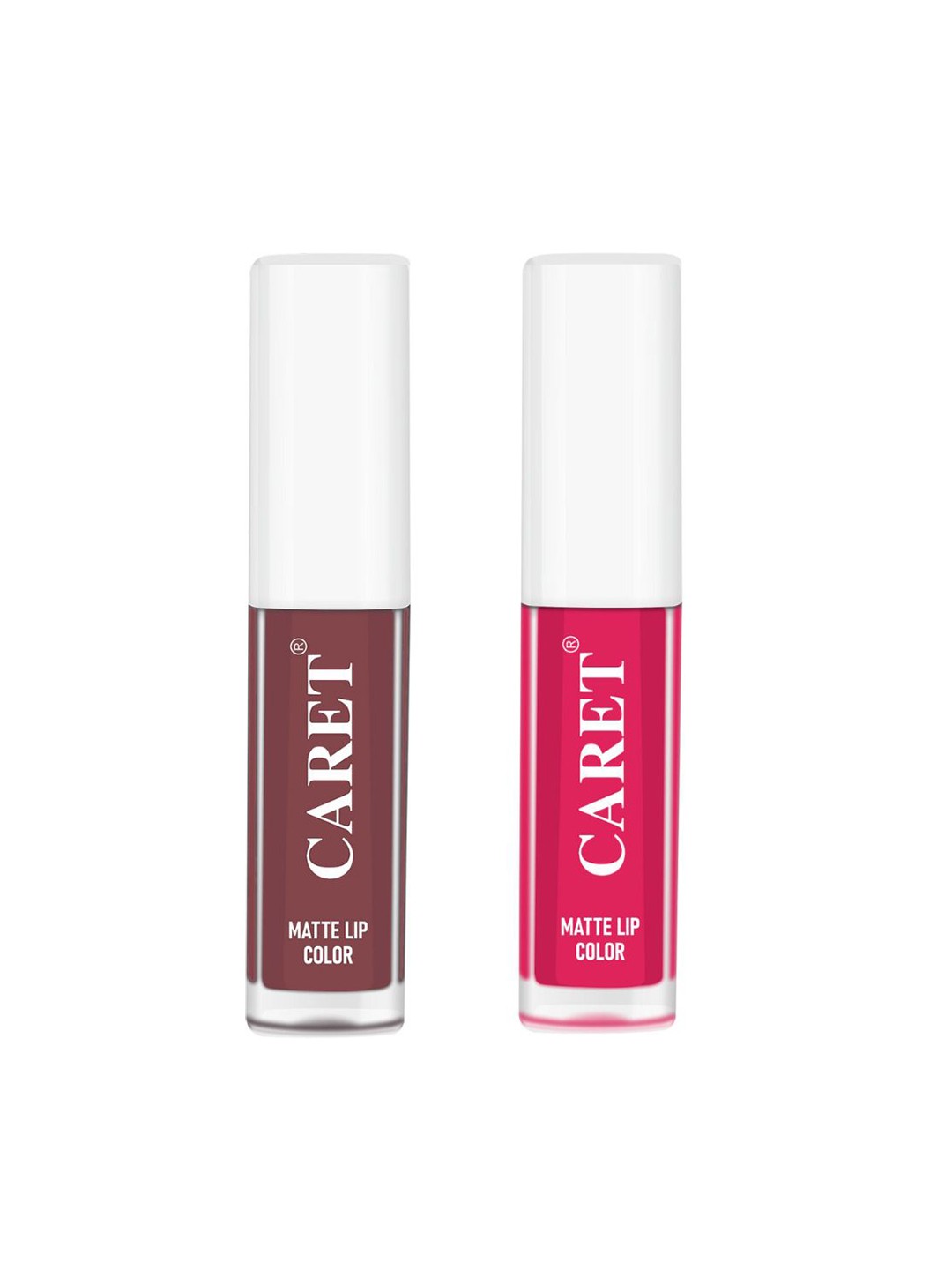 CARET ORGANIC Set Of 2 Super-Pigmented Liquid Matte Lipsticks - 2 ml Each - 1 - 4, Pink
CARET ORGANIC Set Of 2 Super-Pigmented Liquid Matte Lipsticks - 2 ml Each - 1 - 4, Pink