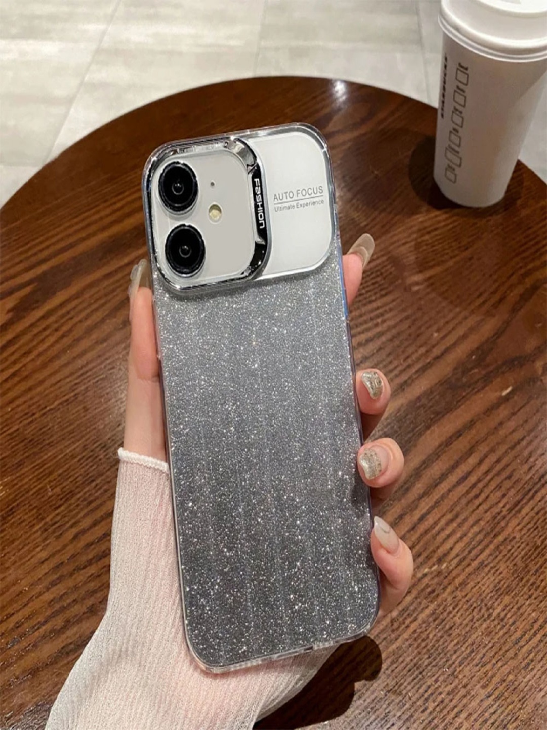 Luxury Kase LK120 iPhone 11 Fashion Transparent Glitter Bling Gradient Soft Back Case, Silver
Luxury Kase LK120 iPhone 11 Fashion Transparent Glitter Bling Gradient Soft Back Case, Silver