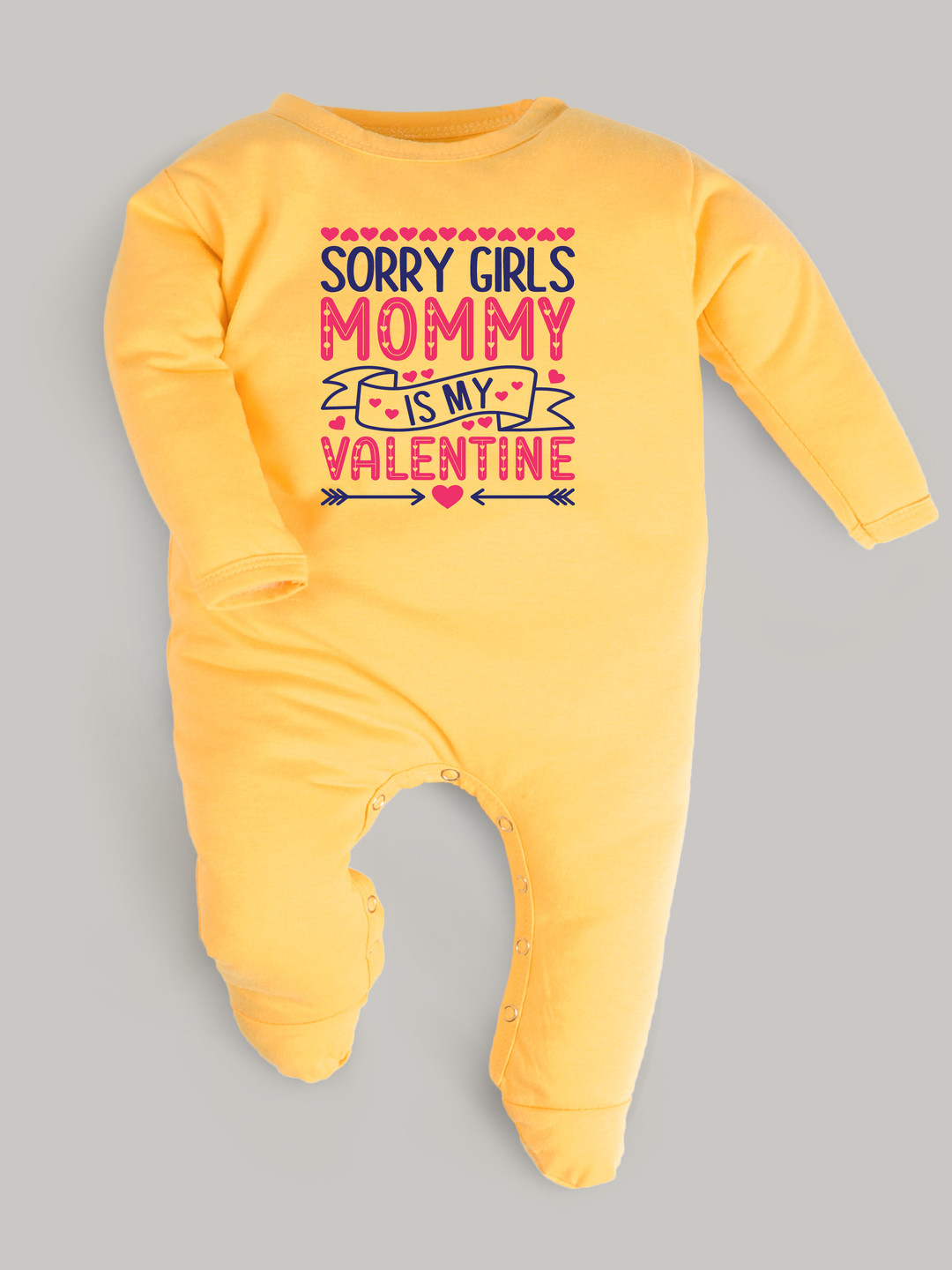 FFLIRTYGO Infants Valentine Day Printed Cotton Sleepsuit, Yellow
FFLIRTYGO Infants Valentine Day Printed Cotton Sleepsuit, Yellow