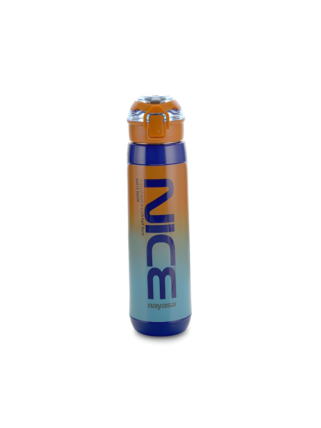 Nayasa Turbo-900 Dark Blue Plastic BPA Free & Leakproof Big Water Bottle - 730 ml, Navy blue
Nayasa Turbo-900 Dark Blue Plastic BPA Free & Leakproof Big Water Bottle - 730 ml, Navy blue