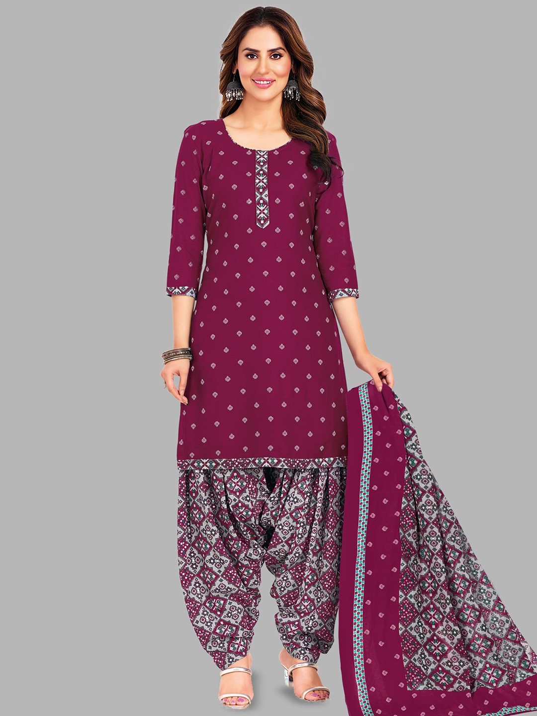 shree jeenmata collection Floral Printed Pure Cotton Unstitched Dress Material, Maroon
shree jeenmata collection Floral Printed Pure Cotton Unstitched Dress Material, Maroon