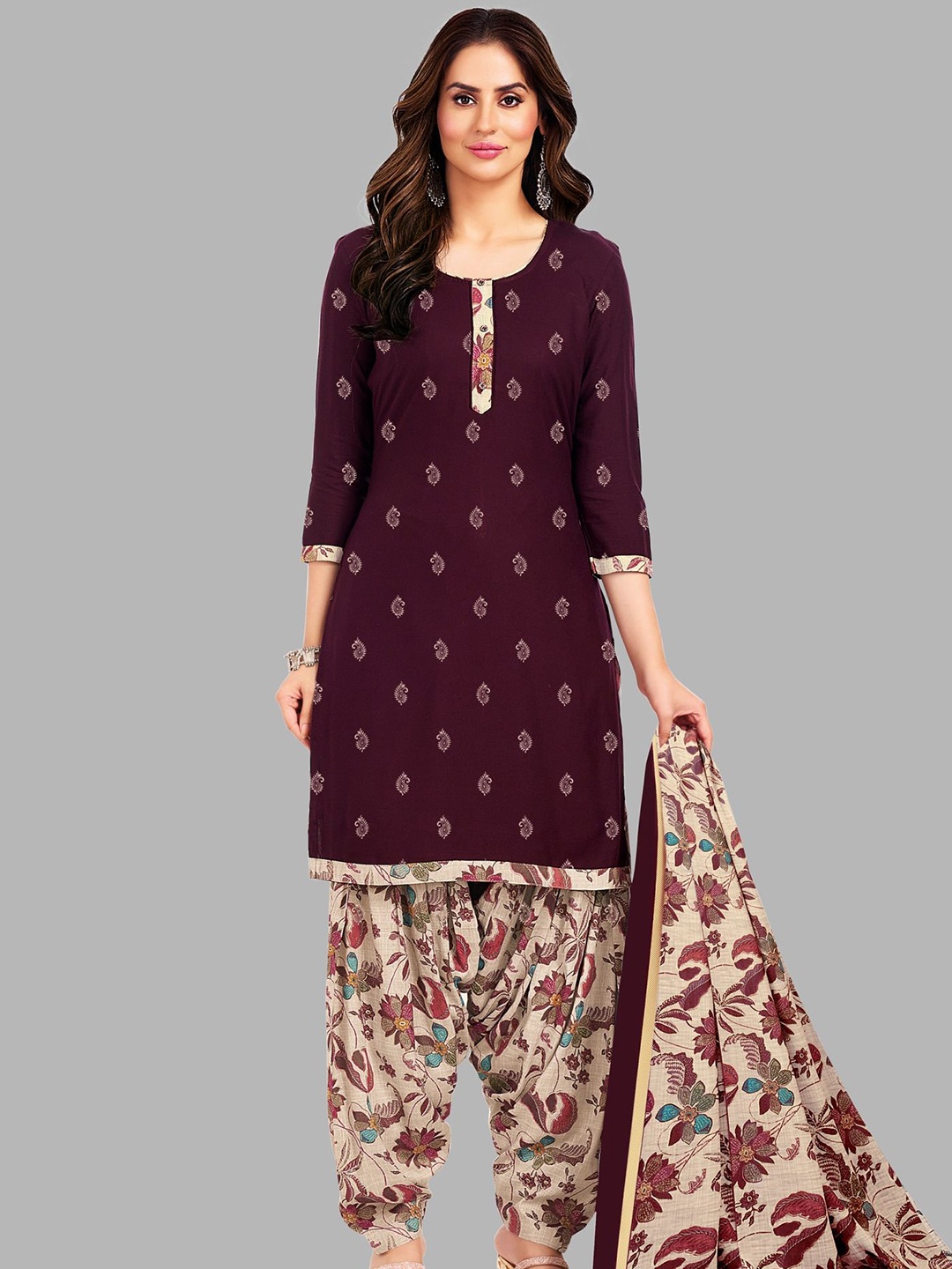 shree jeenmata collection Paisely Printed Pure Cotton Unstitched Dress Material, Purple
shree jeenmata collection Paisely Printed Pure Cotton Unstitched Dress Material, Purple
