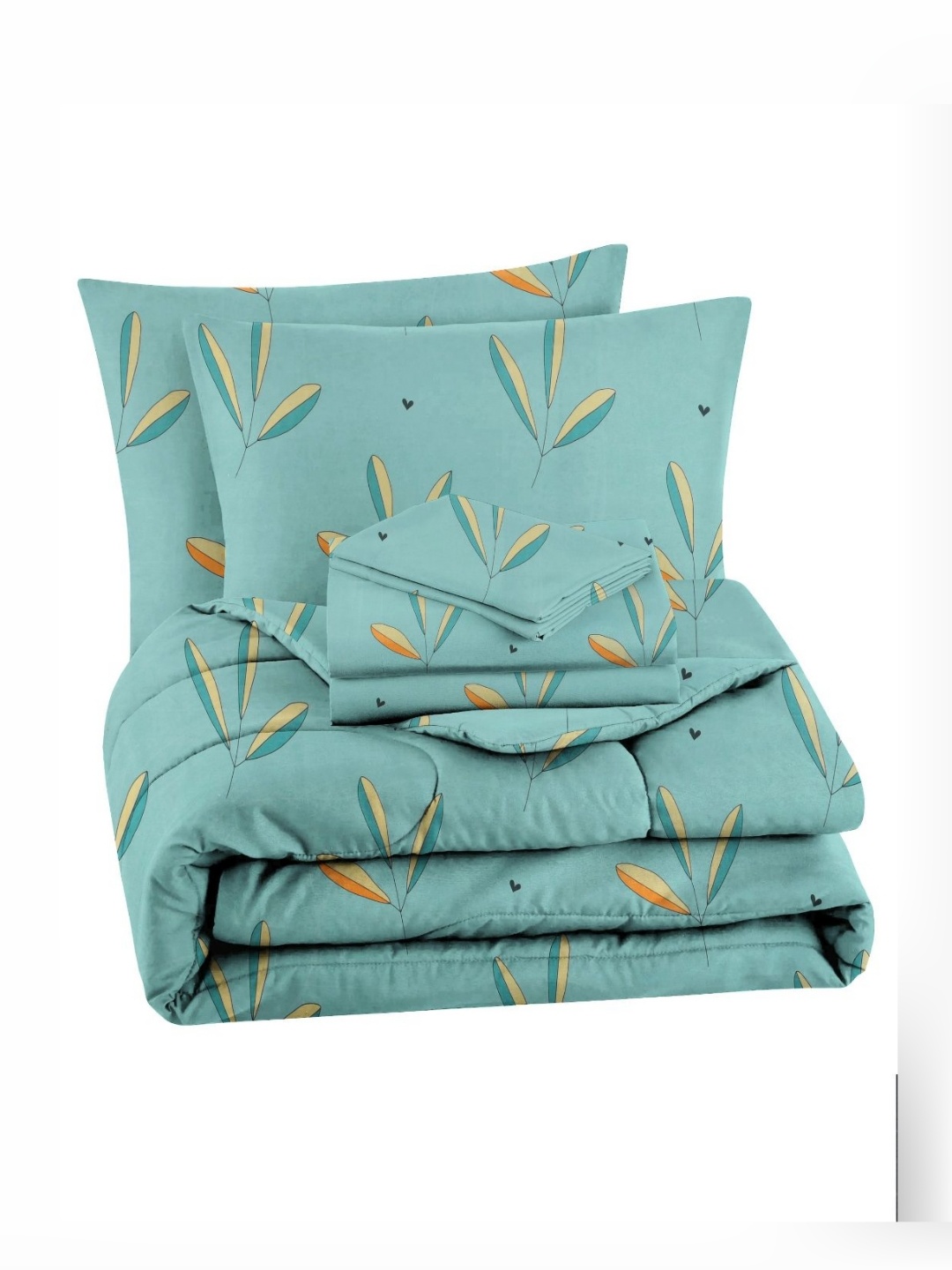 VAS COLLECTIONS Green & Beige Floral Cotton Heavy Winter 210 GSM Single Bed Comforter
VAS COLLECTIONS Green & Beige Floral Cotton Heavy Winter 210 GSM Single Bed Comforter