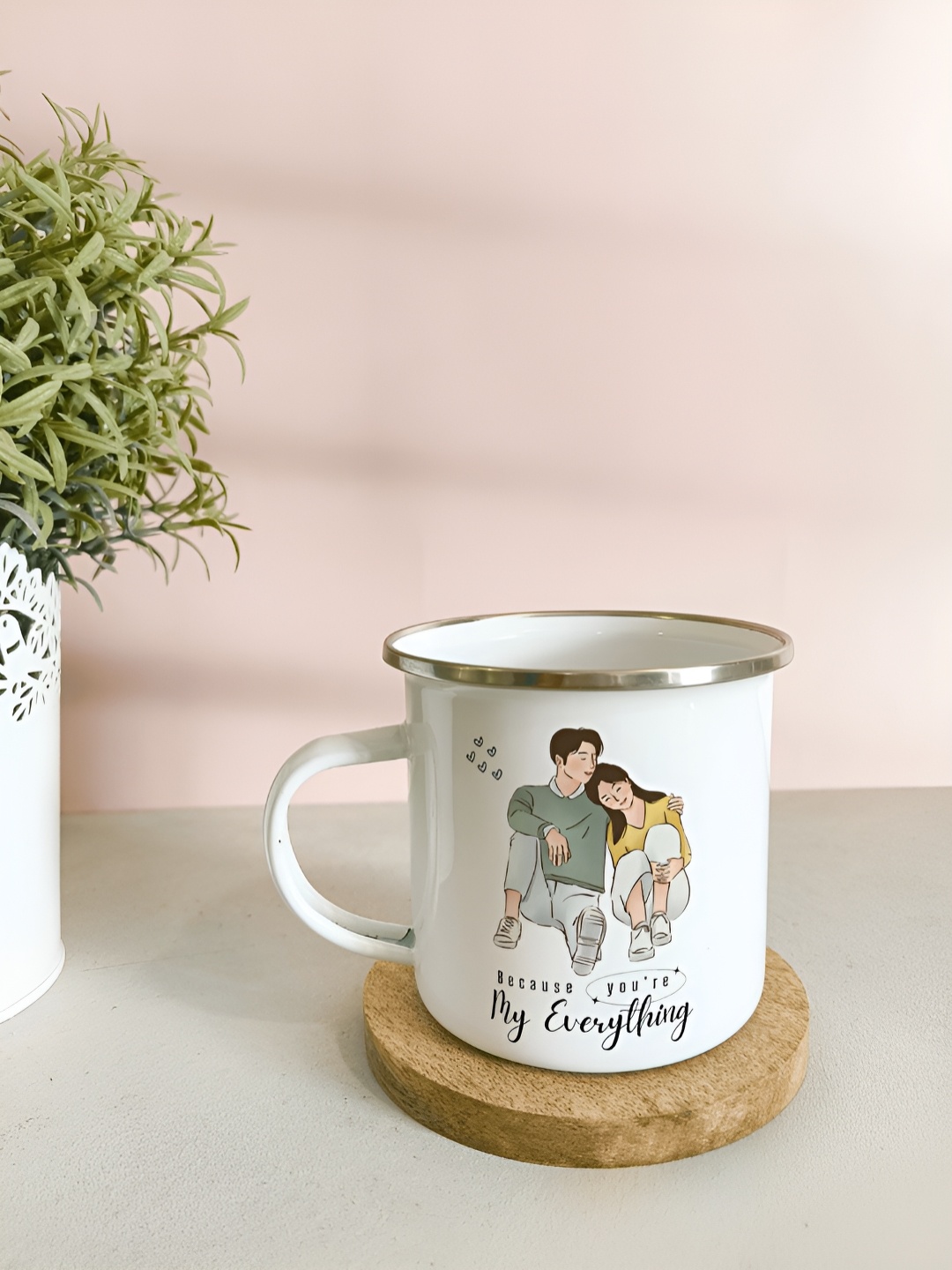 One Posh Home White & Grey Printed Stainless Steel Glossy Mugs Set of Cups and Mugs
One Posh Home White & Grey Printed Stainless Steel Glossy Mugs Set of Cups and Mugs