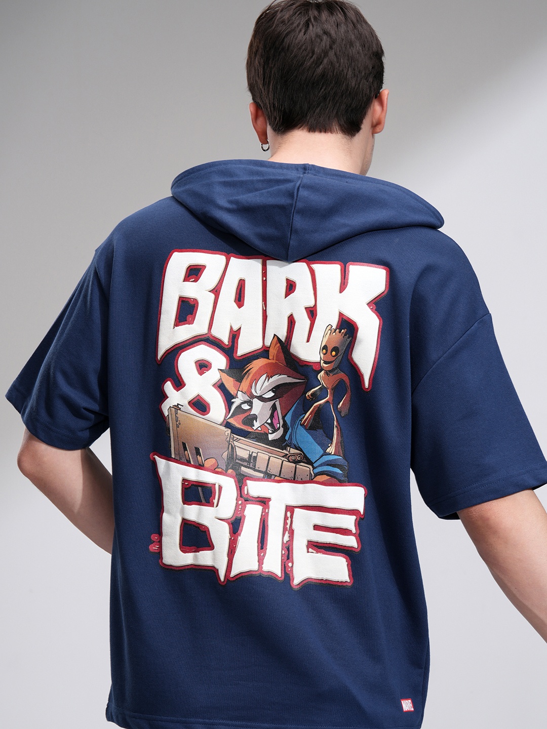 HIGHLANDER Marvel Men Oversized Drop Shoulder Half Sleeve Hoody Sweatshirt, Navy blue
HIGHLANDER Marvel Men Oversized Drop Shoulder Half Sleeve Hoody Sweatshirt, Navy blue