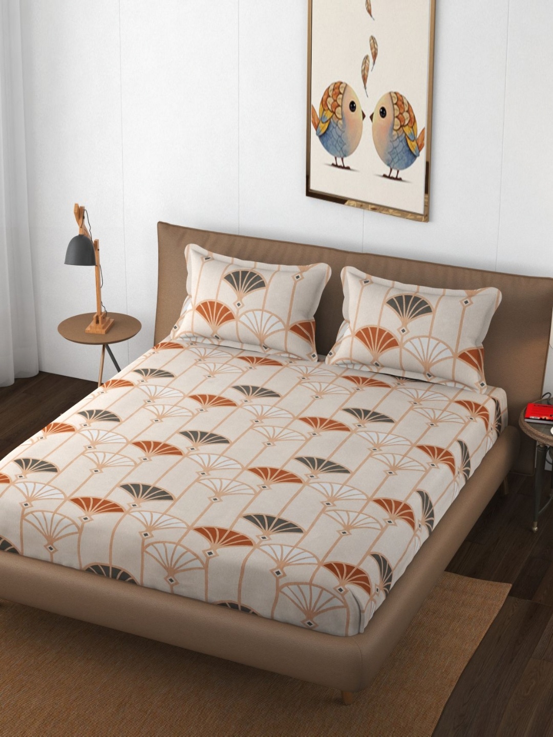 THE little BIG STORE Beige Floral Printed 260 TC Fitted King Bedsheet Set-1.8 m x 1.9 m
THE little BIG STORE Beige Floral Printed 260 TC Fitted King Bedsheet Set-1.8 m x 1.9 m