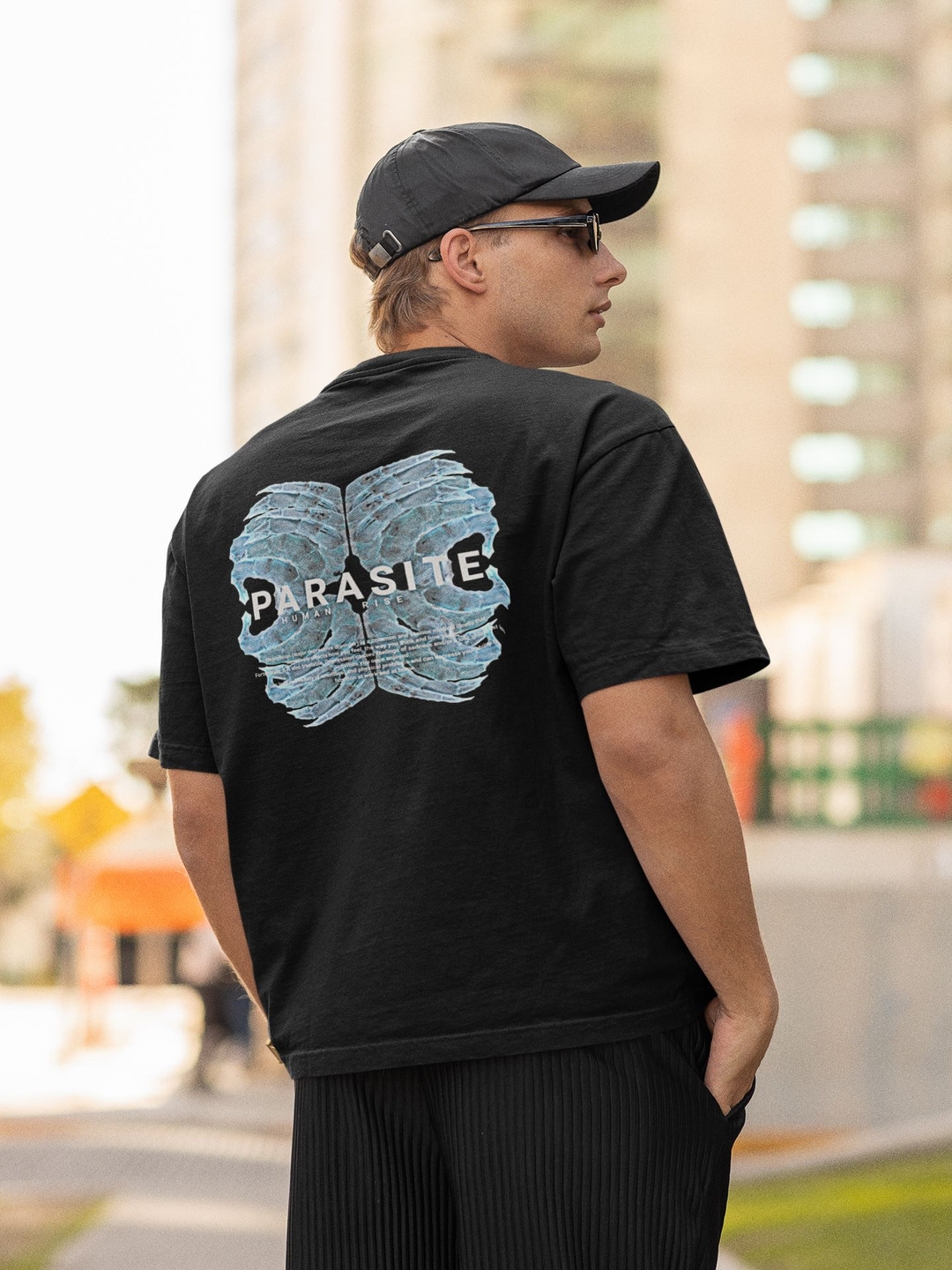 TheBTclub Men Activchill Graphic Printed Round Neck Cotton Oversized T-shirt, Black
TheBTclub Men Activchill Graphic Printed Round Neck Cotton Oversized T-shirt, Black