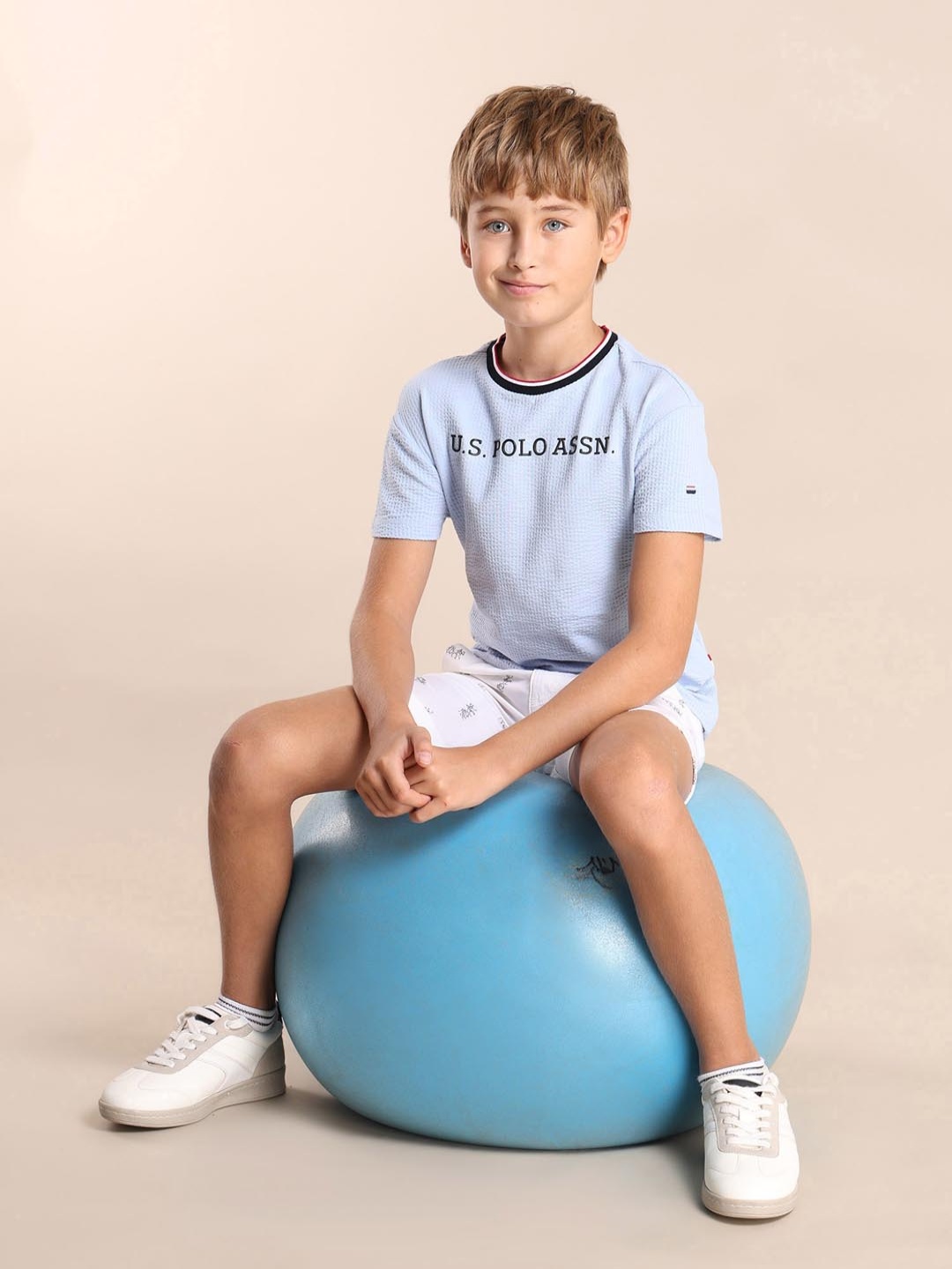U.S. Polo Assn. Kids Boys Brand Logo Printed Drop-Shoulder Sleeves Pockets T-shirt, Blue
U.S. Polo Assn. Kids Boys Brand Logo Printed Drop-Shoulder Sleeves Pockets T-shirt, Blue