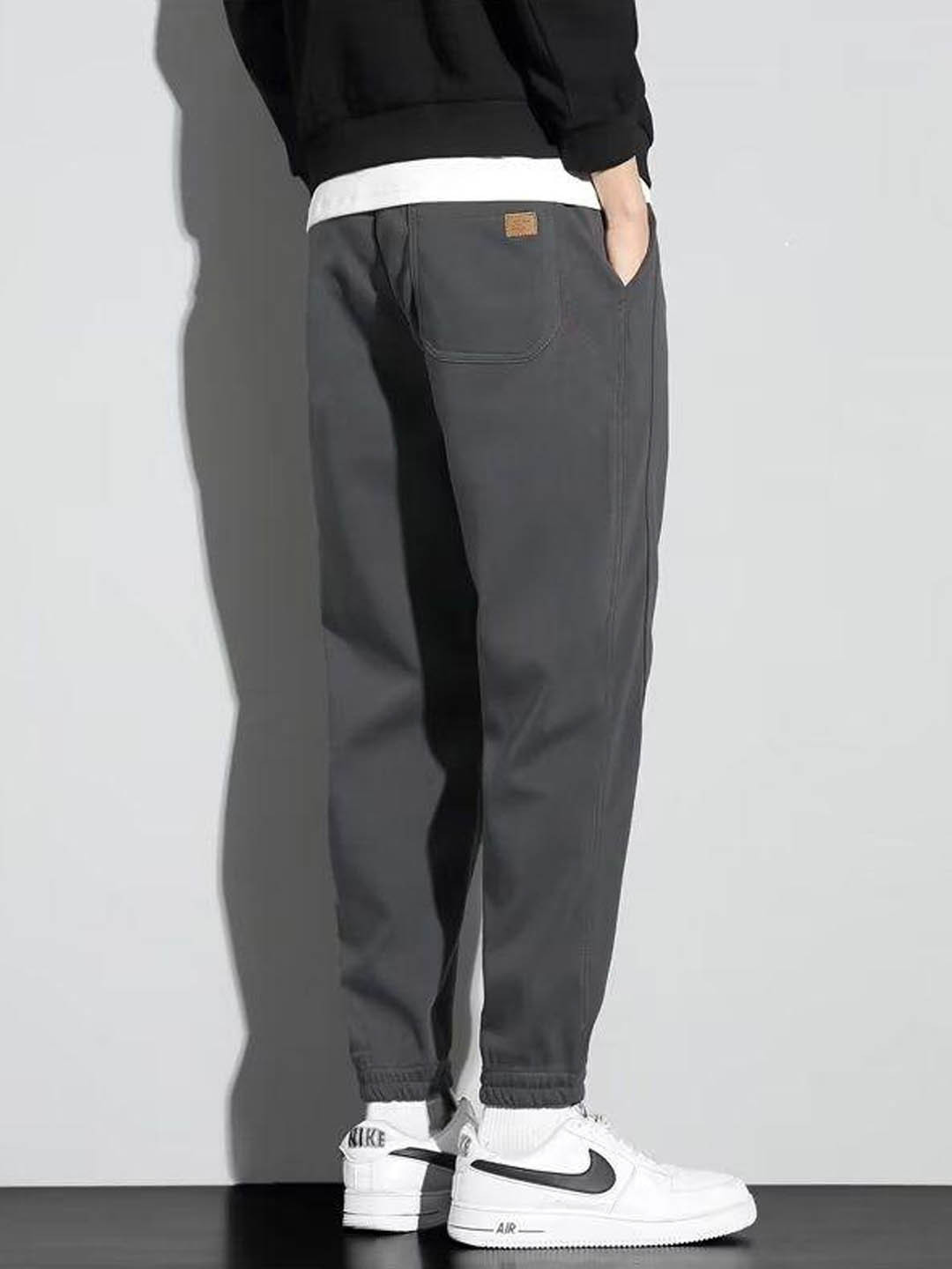 StyleCast Men Trousers, Grey 
StyleCast Men Trousers, Grey
