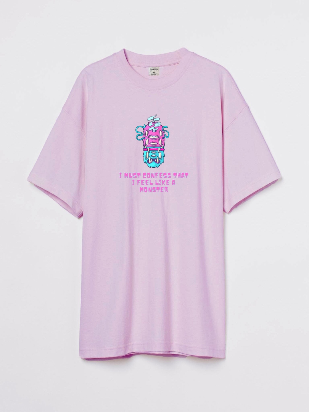 TheBTclub Men Activchill Graphic Printed Round Neck Cotton Oversized T-shirt, Lavender
TheBTclub Men Activchill Graphic Printed Round Neck Cotton Oversized T-shirt, Lavender