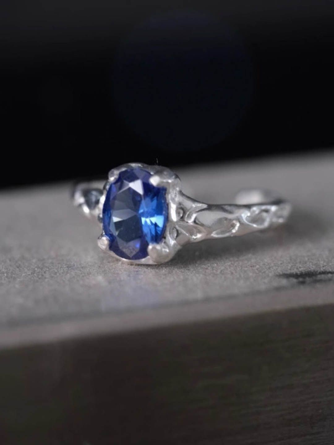 StyleCast Elegant Silver-Plated Artificial Stones Studded Circular Shaped Finger Ring
StyleCast Elegant Silver-Plated Artificial Stones Studded Circular Shaped Finger Ring