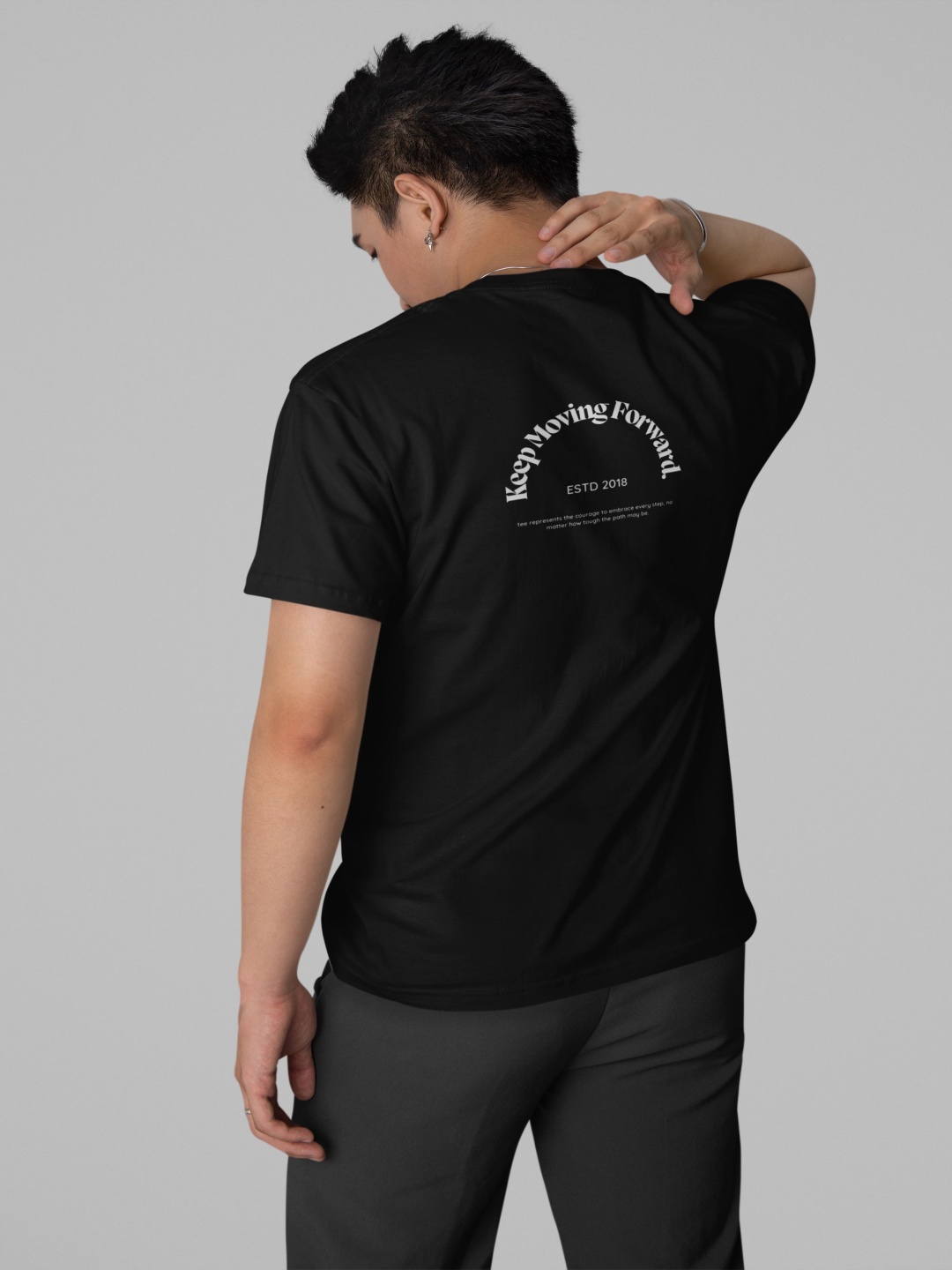 TheBTclub Men Activchill Graphic Printed Round Neck Cotton Relaxed Fit T-shirt, Black
TheBTclub Men Activchill Graphic Printed Round Neck Cotton Relaxed Fit T-shirt, Black