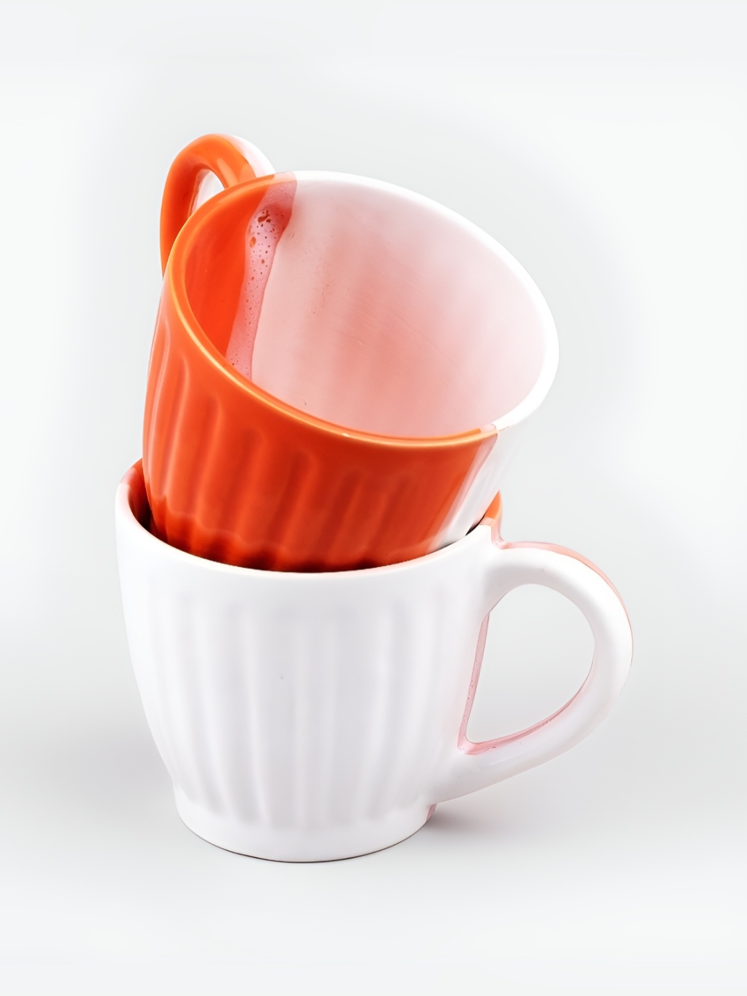 Storepedia White & Red Textured Ceramic Glossy Cups Set of Cups and Mugs
Storepedia White & Red Textured Ceramic Glossy Cups Set of Cups and Mugs