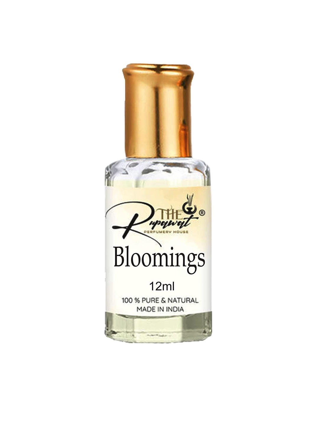THE RUPAWAT Perfumery House Bloomings Natural & Alcohol Free Attar - 12 ml, Transparent
THE RUPAWAT Perfumery House Bloomings Natural & Alcohol Free Attar - 12 ml, Transparent