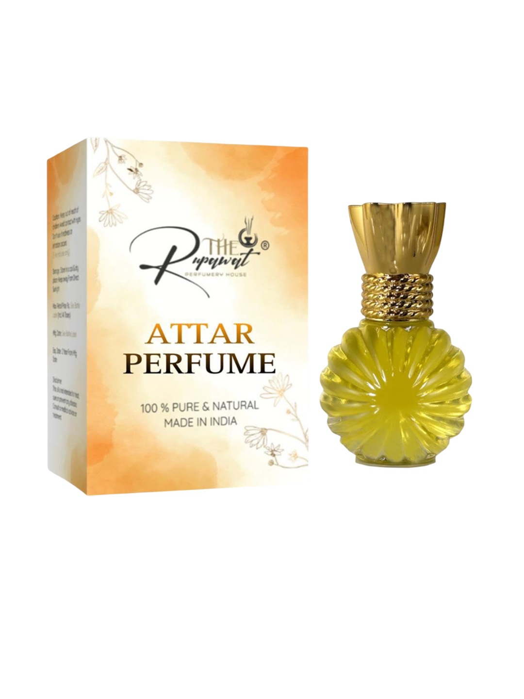 THE RUPAWAT Perfumery House Bel Blue Premium Natural & Alcohol-Free Attar - 12 ml, Transparent
THE RUPAWAT Perfumery House Bel Blue Premium Natural & Alcohol-Free Attar - 12 ml, Transparent