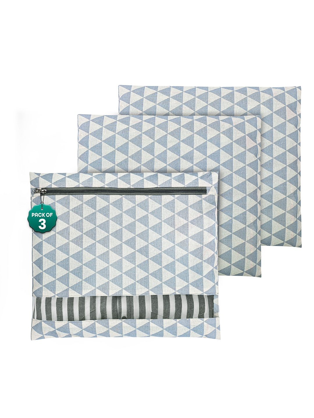 Kuber Industries Grey 3 Pcs Regular Clothes Storage Single Packing Bag Drawer Organiser
Kuber Industries Grey 3 Pcs Regular Clothes Storage Single Packing Bag Drawer Organiser