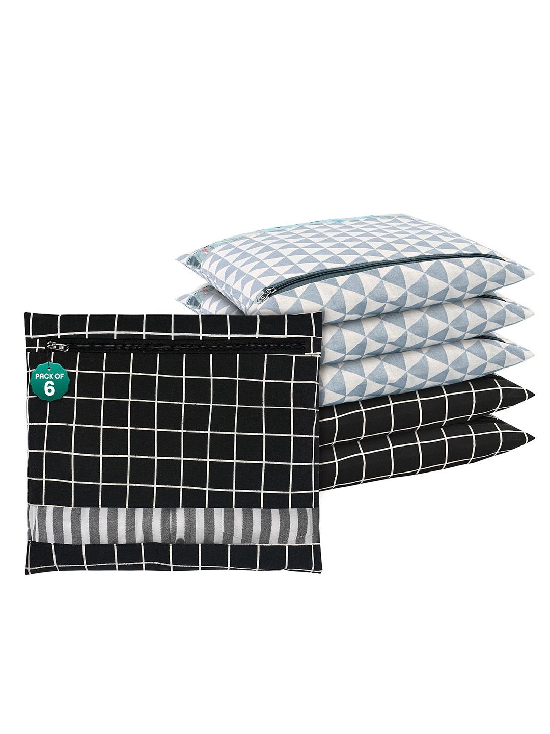 Kuber Industries Black 6 Pcs Regular Clothes Storage Single Packing Bag Drawer Organiser
Kuber Industries Black 6 Pcs Regular Clothes Storage Single Packing Bag Drawer Organiser