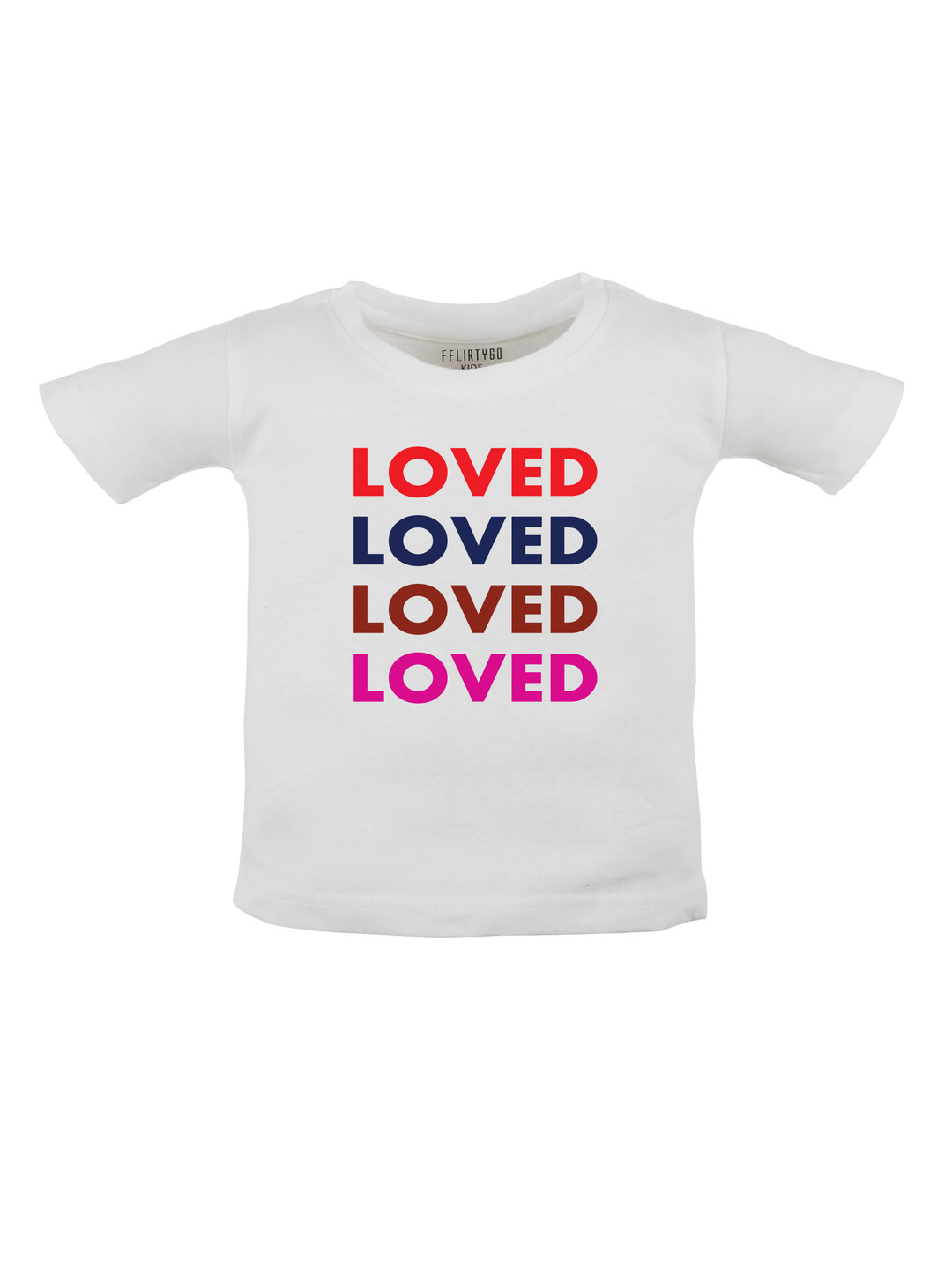 FFLIRTYGO Unisex Kids Typography Printed Round Neck Cotton T-shirt, White
FFLIRTYGO Unisex Kids Typography Printed Round Neck Cotton T-shirt, White