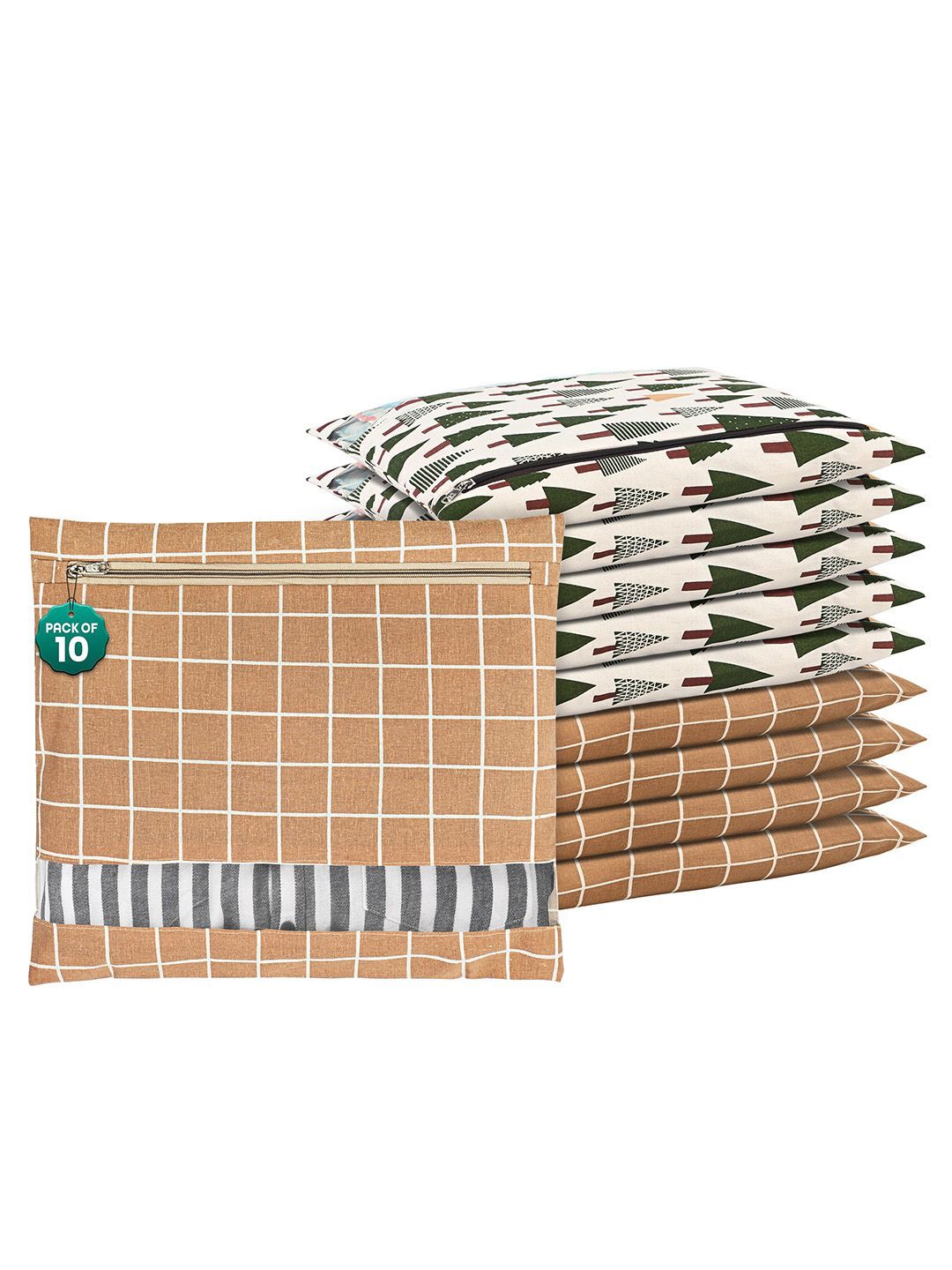 Kuber Industries Brown 10 Pcs Regular Clothes Storage Single Packing Bag Drawer Organiser
Kuber Industries Brown 10 Pcs Regular Clothes Storage Single Packing Bag Drawer Organiser