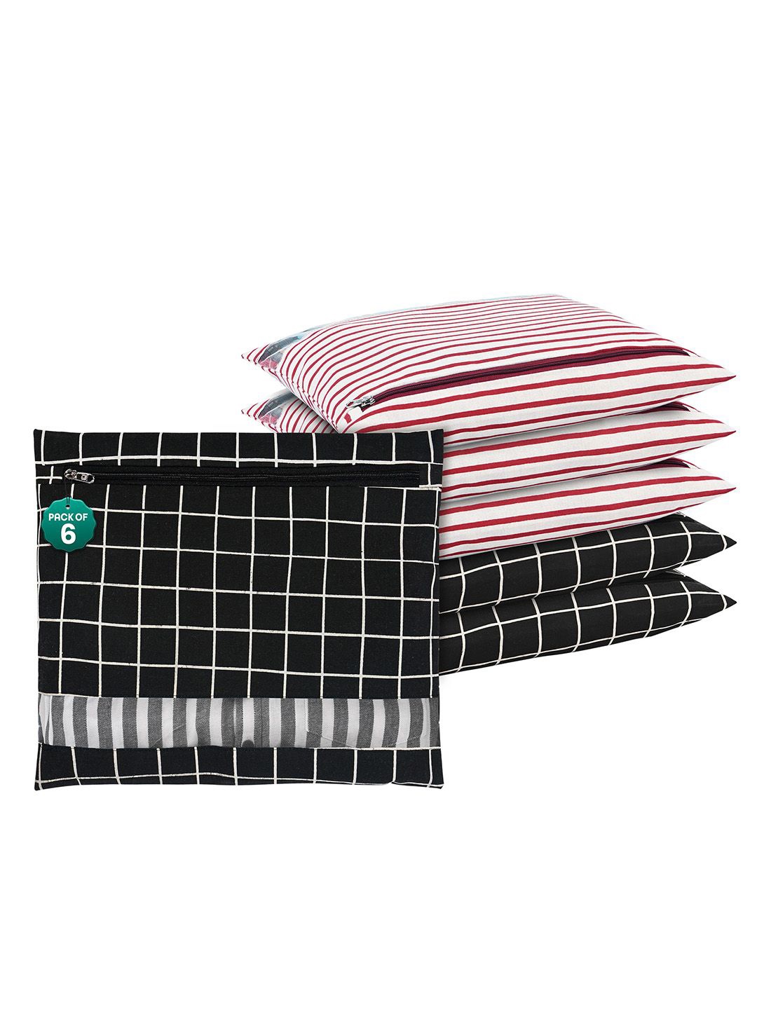 Kuber Industries Black 6 Pcs Regular Clothes Storage Single Packing Bag Drawer Organiser
Kuber Industries Black 6 Pcs Regular Clothes Storage Single Packing Bag Drawer Organiser