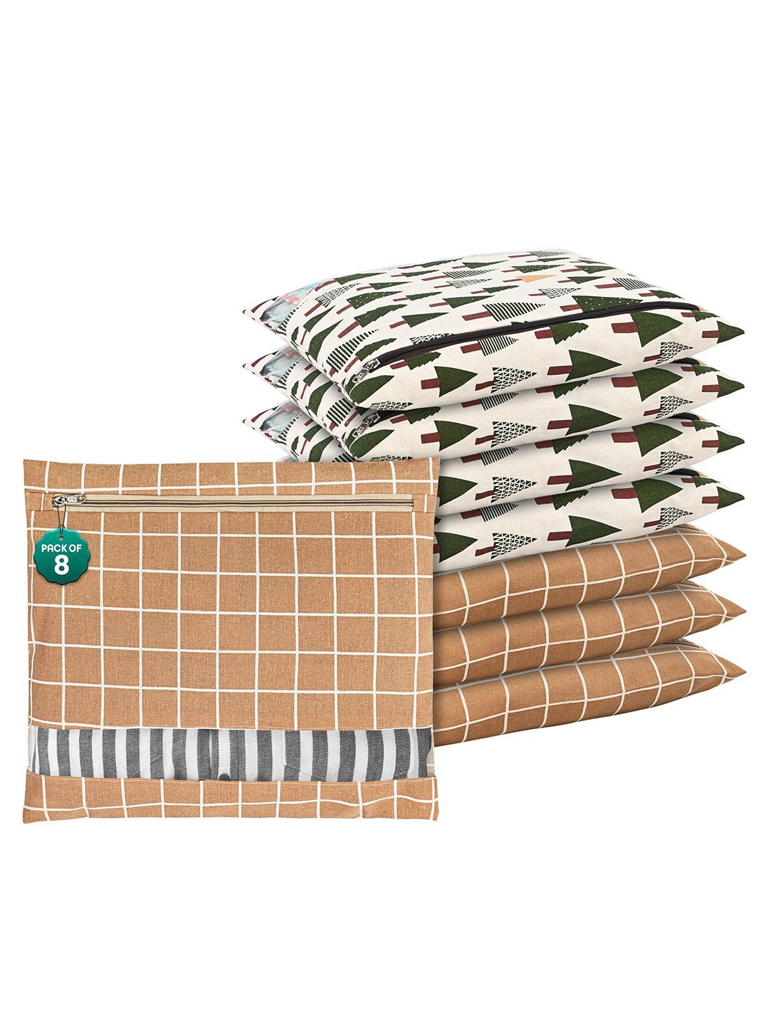 Kuber Industries Brown 8 Pcs Regular Clothes Storage Single Packing Bag Drawer Organiser
Kuber Industries Brown 8 Pcs Regular Clothes Storage Single Packing Bag Drawer Organiser