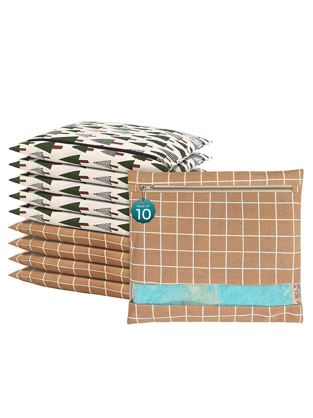Kuber Industries Brown 10 Pcs Regular Single Saree Cover Multi-Utility Storage Organisers
Kuber Industries Brown 10 Pcs Regular Single Saree Cover Multi-Utility Storage Organisers