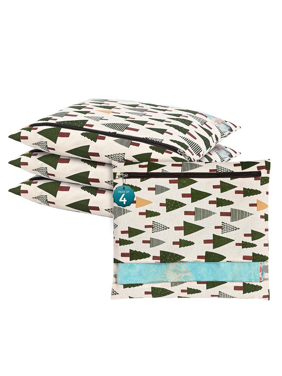 Kuber Industries Green 4 Pcs Regular Single Saree Cover Multi-Utility Wardrobe Organisers
Kuber Industries Green 4 Pcs Regular Single Saree Cover Multi-Utility Wardrobe Organisers