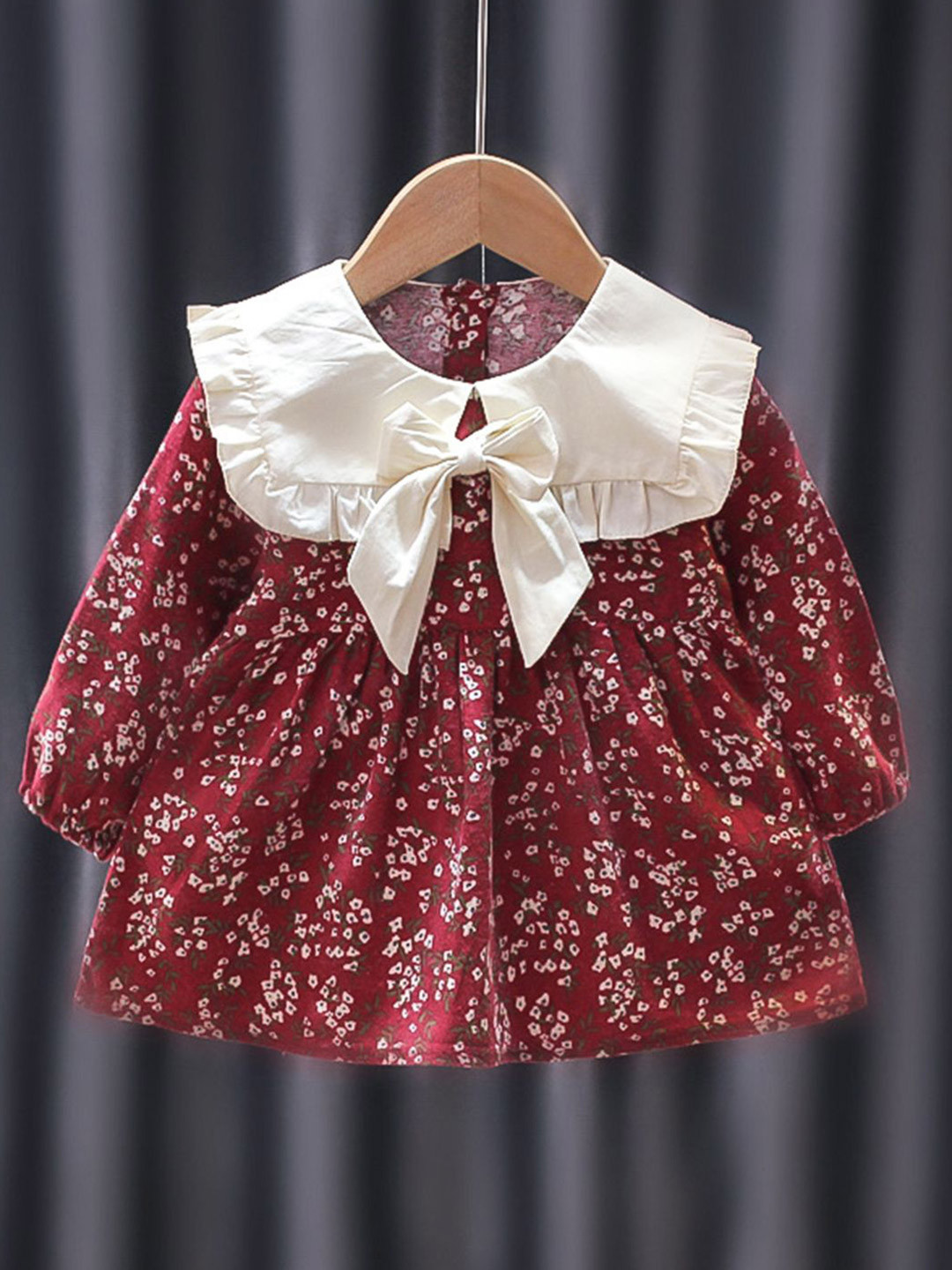 YK Girls Floral Printed Puff Sleeve Cotton Fit & Flare Princess Dress, Red
YK Girls Floral Printed Puff Sleeve Cotton Fit & Flare Princess Dress, Red