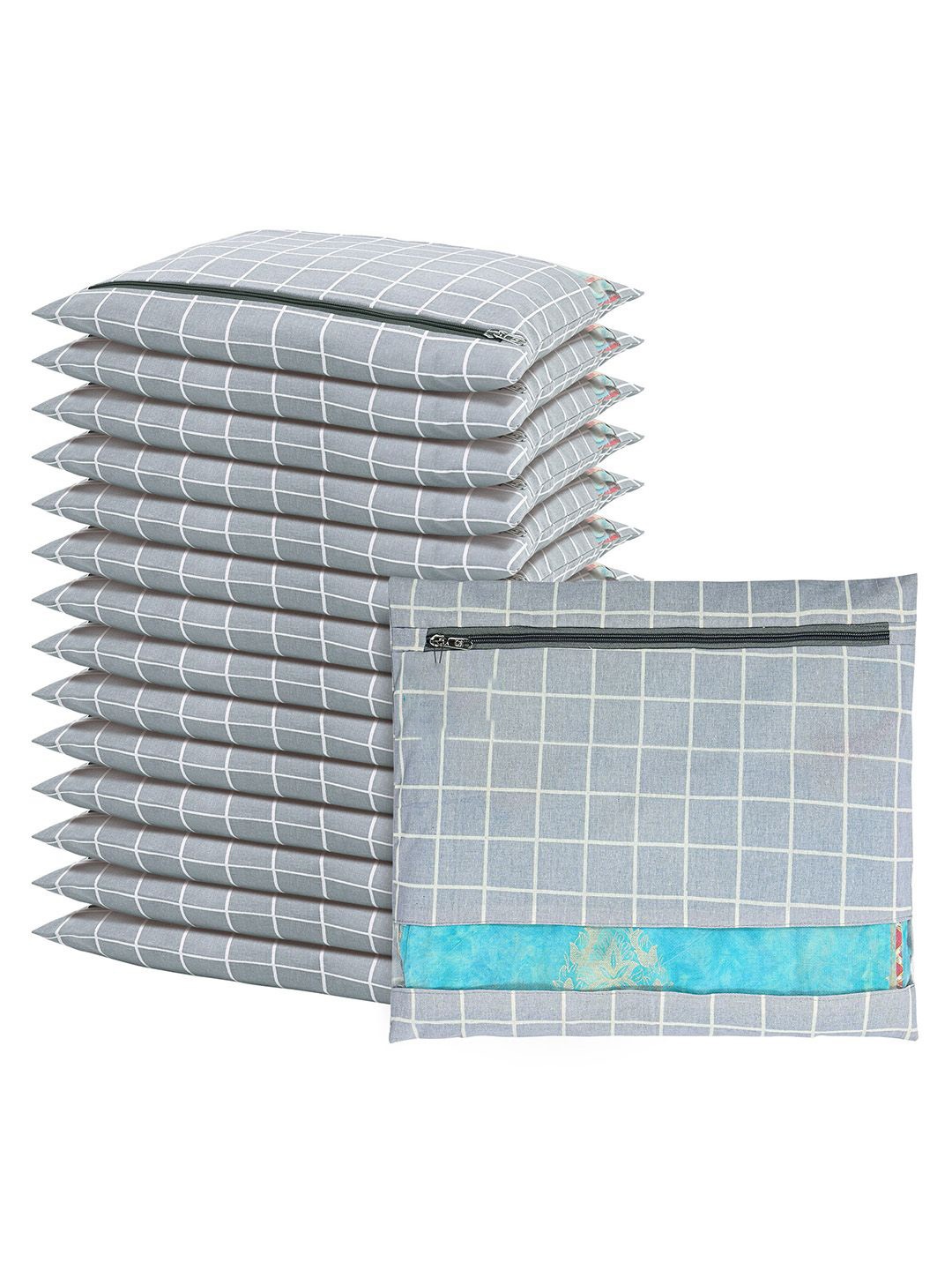 Kuber Industries Grey 15 Pcs Regular Single Saree Cover Multi-Utility Storage Organisers
Kuber Industries Grey 15 Pcs Regular Single Saree Cover Multi-Utility Storage Organisers