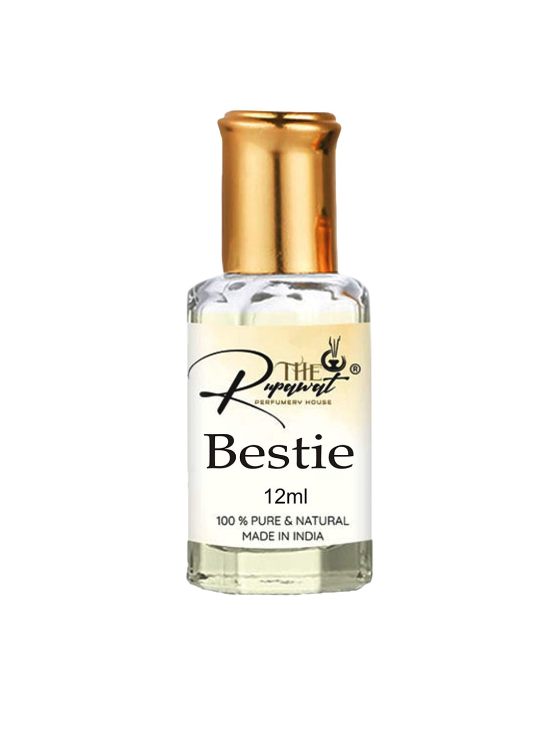 THE RUPAWAT Perfumery House Bestie Natural & Alcohol Free Attar - 12 ml, Transparent
THE RUPAWAT Perfumery House Bestie Natural & Alcohol Free Attar - 12 ml, Transparent
