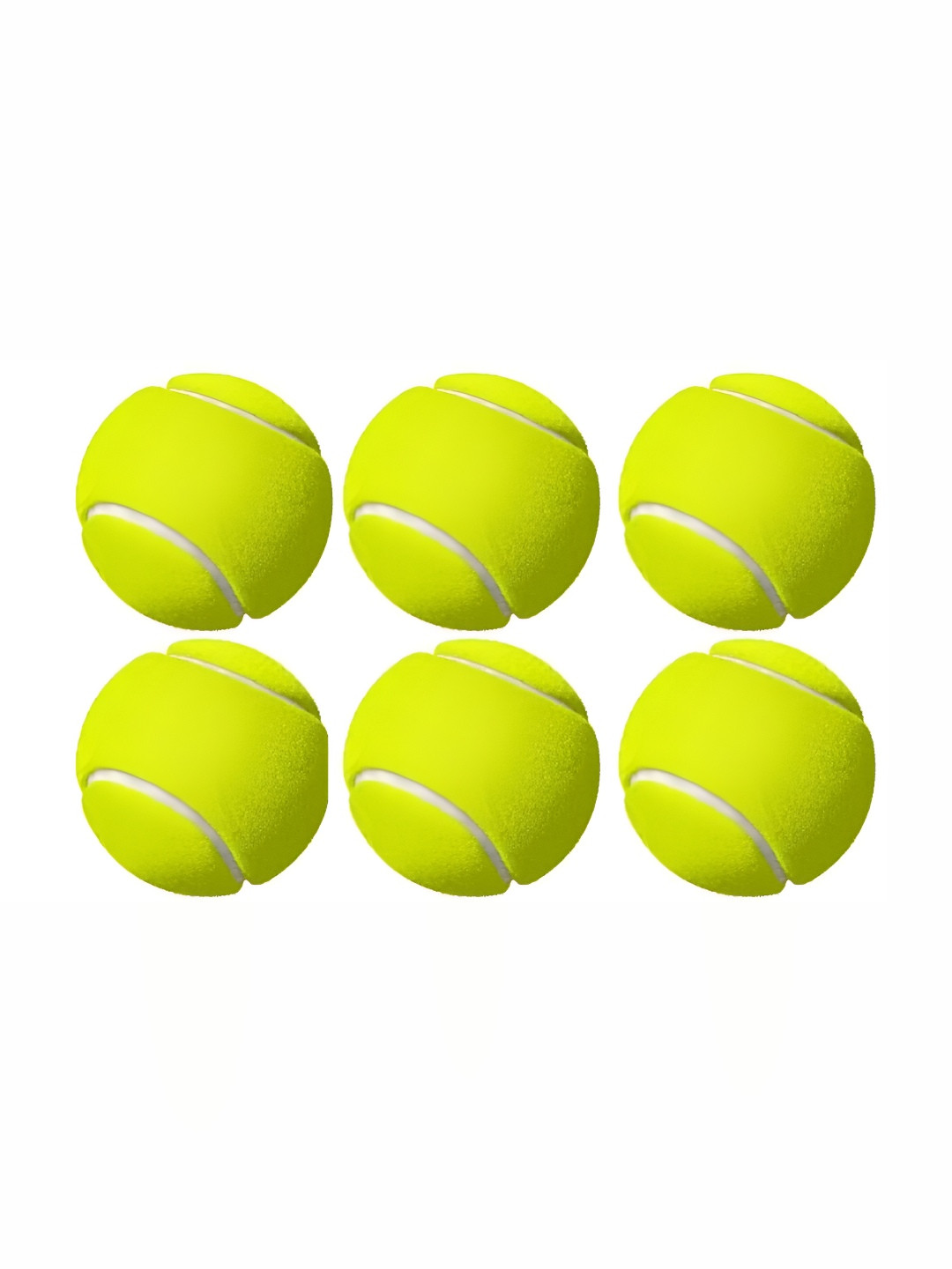HackerX 6-Pc Fuzzy Sports Tennis Balls, Green 
HackerX 6-Pc Fuzzy Sports Tennis Balls, Green