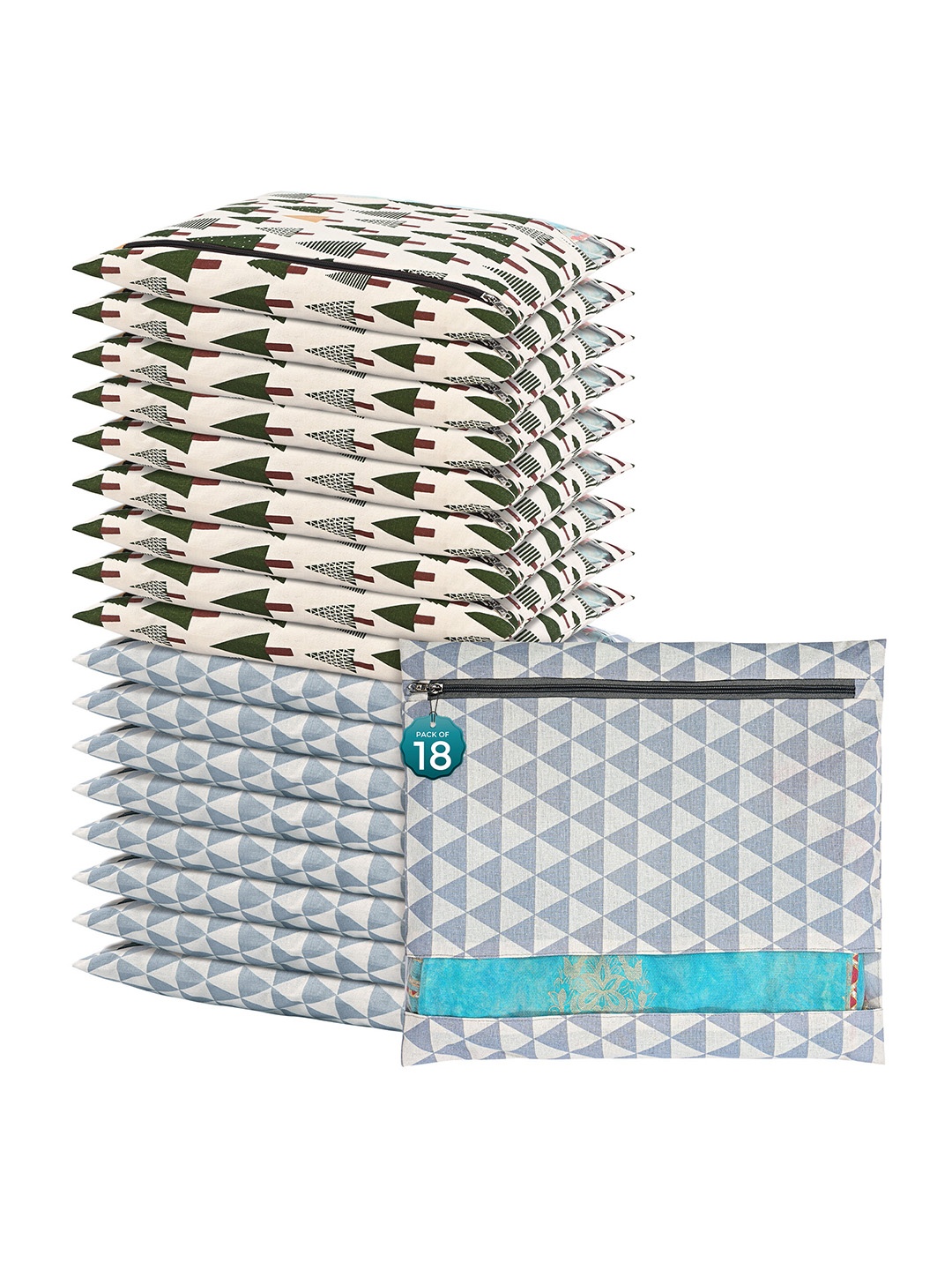 Kuber Industries Grey 18 Pcs Regular Single Saree Cover Multi-Utility Storage Organisers
Kuber Industries Grey 18 Pcs Regular Single Saree Cover Multi-Utility Storage Organisers