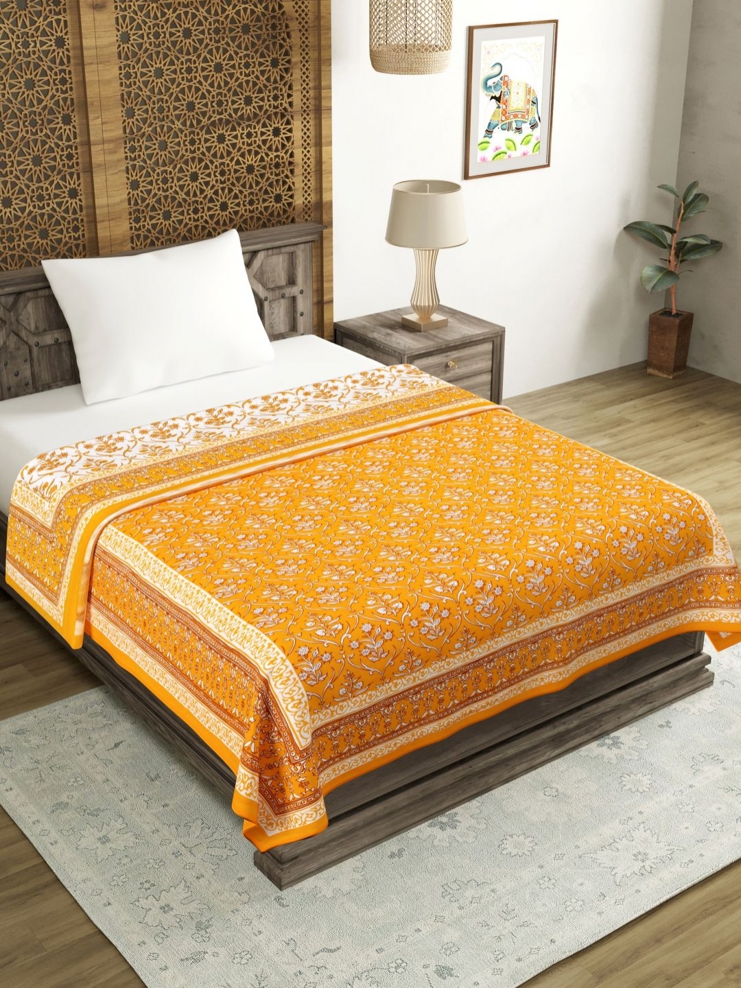 Myntra Elegant Homes Yellow & White Ethnic Motifs AC Room 150 GSM Single Bed Dohar
Myntra Elegant Homes Yellow & White Ethnic Motifs AC Room 150 GSM Single Bed Dohar