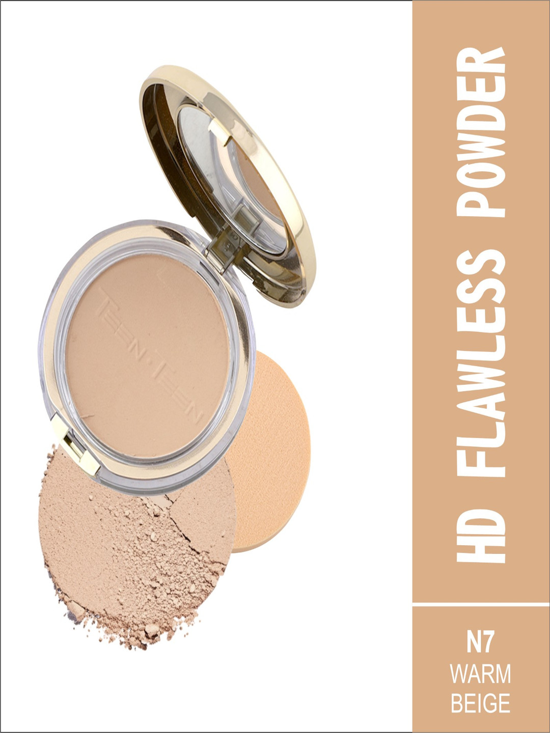TEEN TEEN COSMETICS HD Flawless Compact Powder With SPF 20+++ - Warm Beige
TEEN TEEN COSMETICS HD Flawless Compact Powder With SPF 20+++ - Warm Beige