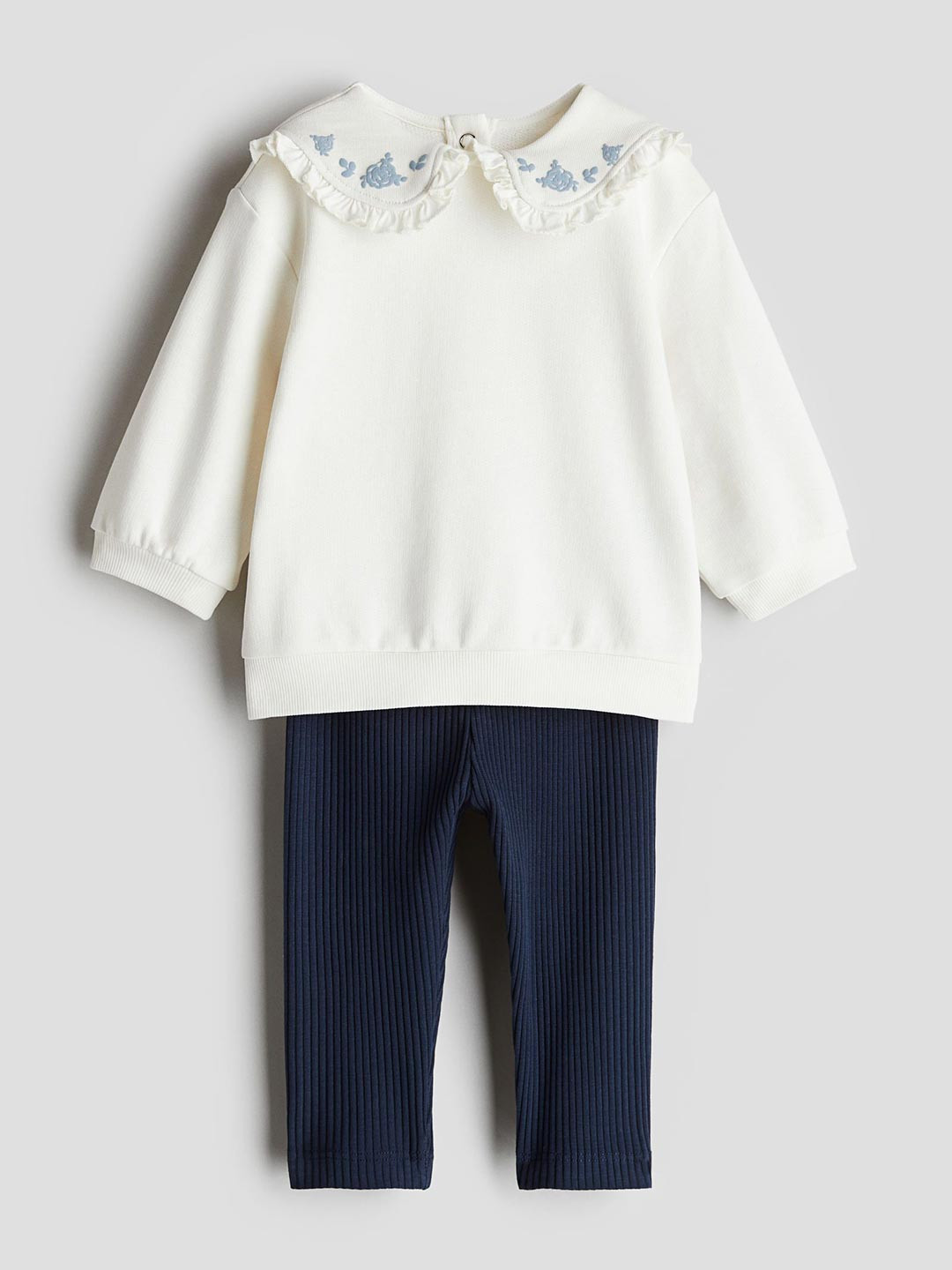 H&M Girls 2-Piece Top And Leggings Set, White
H&M Girls 2-Piece Top And Leggings Set, White