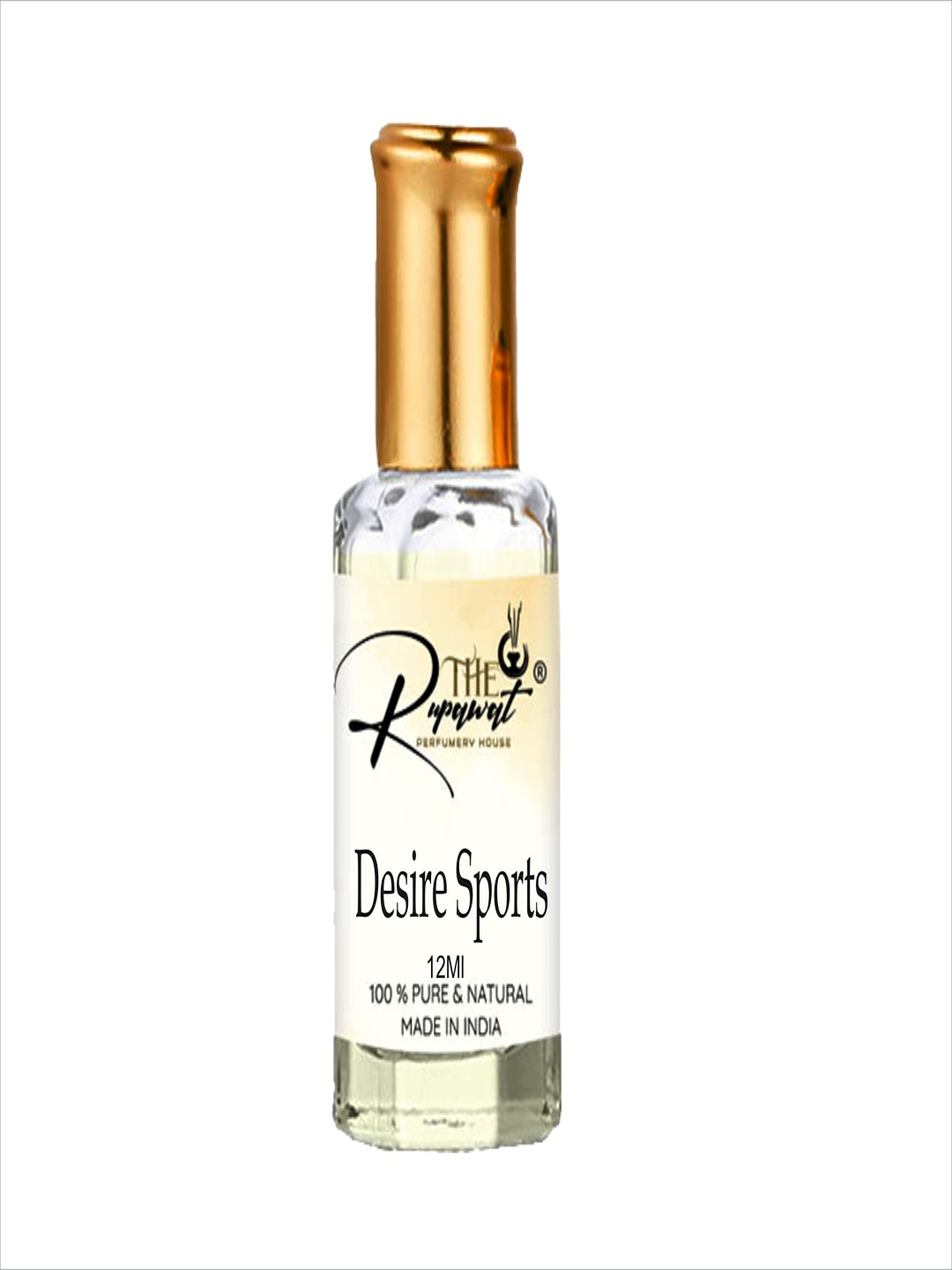 THE RUPAWAT Perfumery House Desire Sports Natural & Alcohol Free Attar - 12 ml, Transparent
THE RUPAWAT Perfumery House Desire Sports Natural & Alcohol Free Attar - 12 ml, Transparent