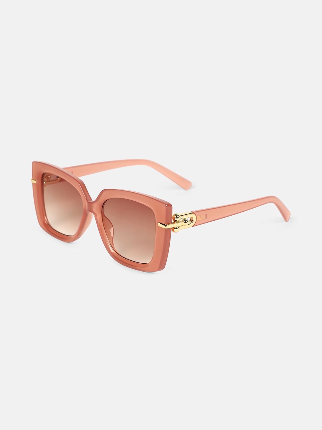 HAUTE SAUCE by Campus Sutra Women The Gilded Hinge Rectangular Sunglass AW25_HSSG2766, Pink
HAUTE SAUCE by Campus Sutra Women The Gilded Hinge Rectangular Sunglass AW25_HSSG2766, Pink