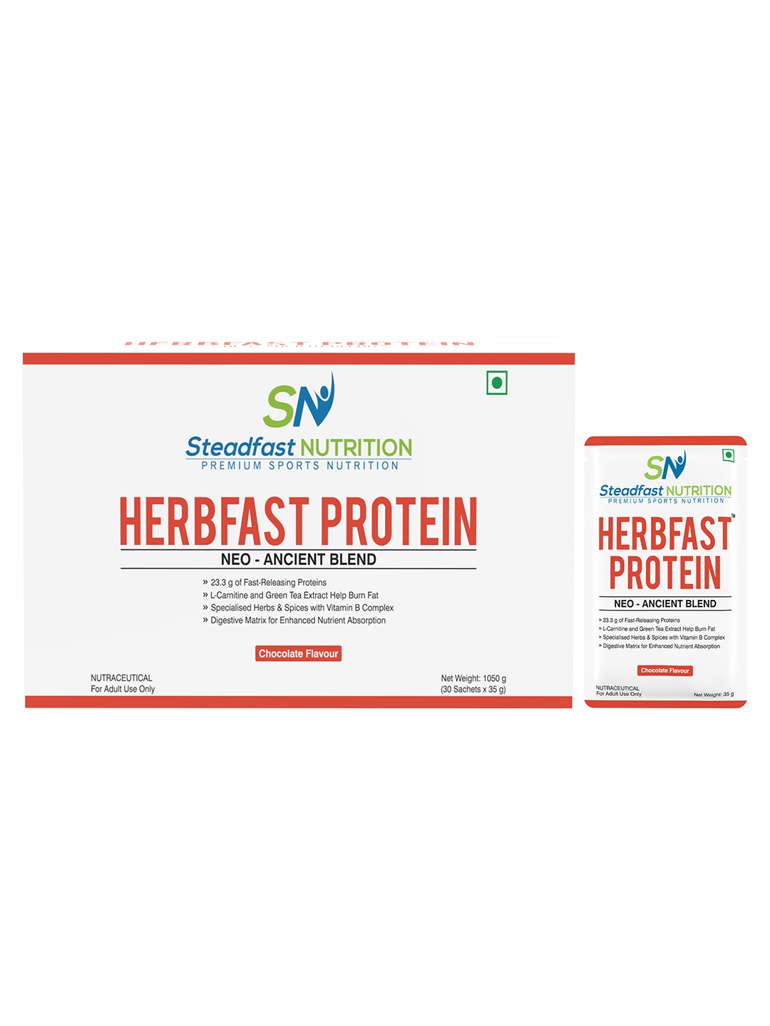 Steadfast Nutrition HerbFast Protein For Lean Muscle Growth - 1050 g - Chocolate Flavor, White
Steadfast Nutrition HerbFast Protein For Lean Muscle Growth - 1050 g - Chocolate Flavor, White