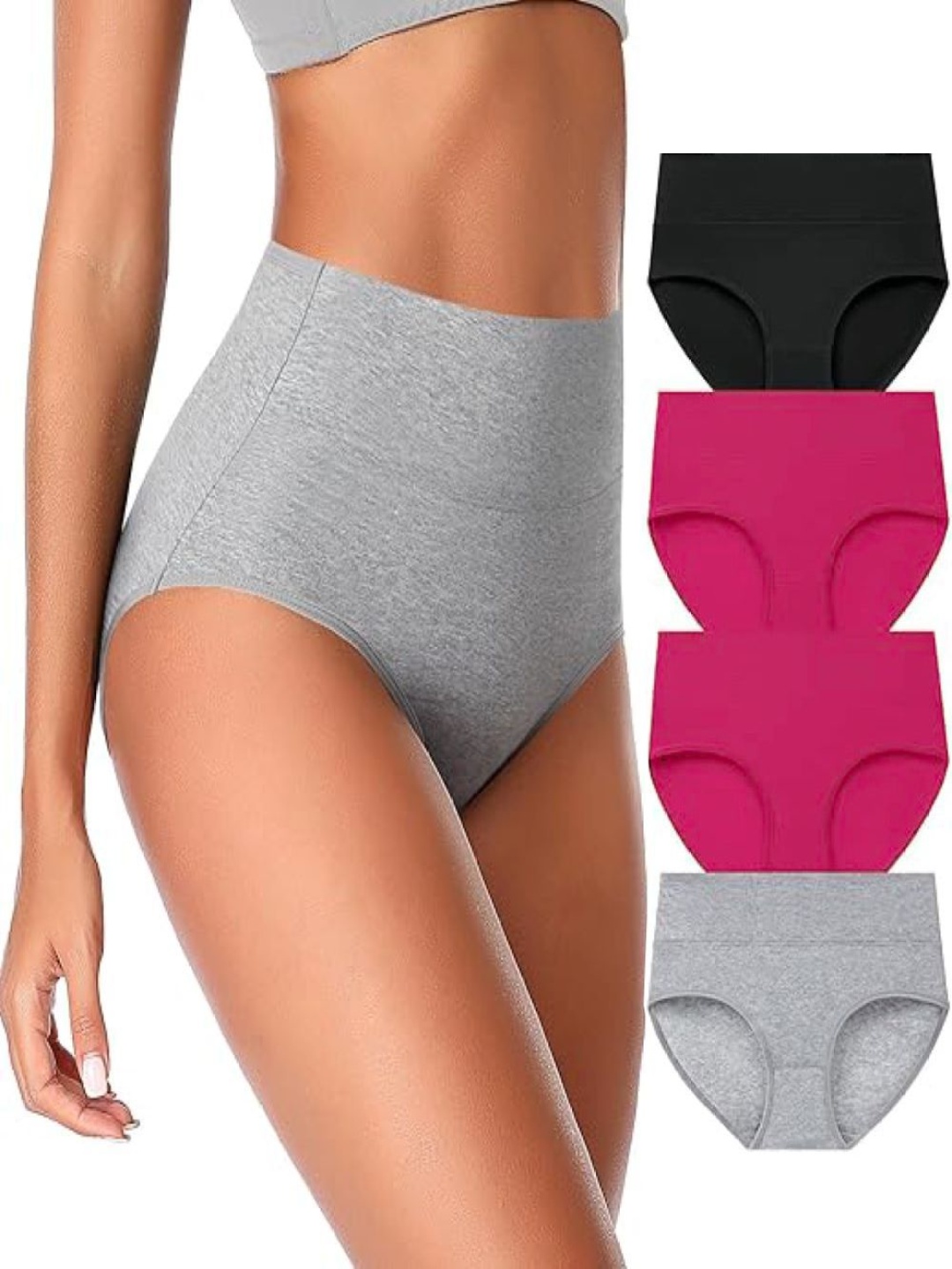 Diving Deep Pack Of 4 Cotton Hipster Briefs DD12 B, DP2, GHR 1 P_anties_4 PCS_S, Grey
Diving Deep Pack Of 4 Cotton Hipster Briefs DD12 B, DP2, GHR 1 P_anties_4 PCS_S, Grey