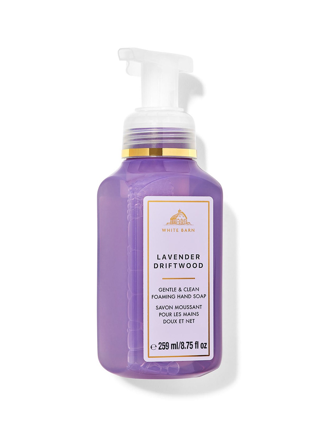 Bath & Body Works Lavender Driftwood Gentle & Clean Foaming Hand Soap - 259ml, Purple
Bath & Body Works Lavender Driftwood Gentle & Clean Foaming Hand Soap - 259ml, Purple